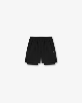Team 247 2-In-1 Shorts - Black overalls semi-formal look