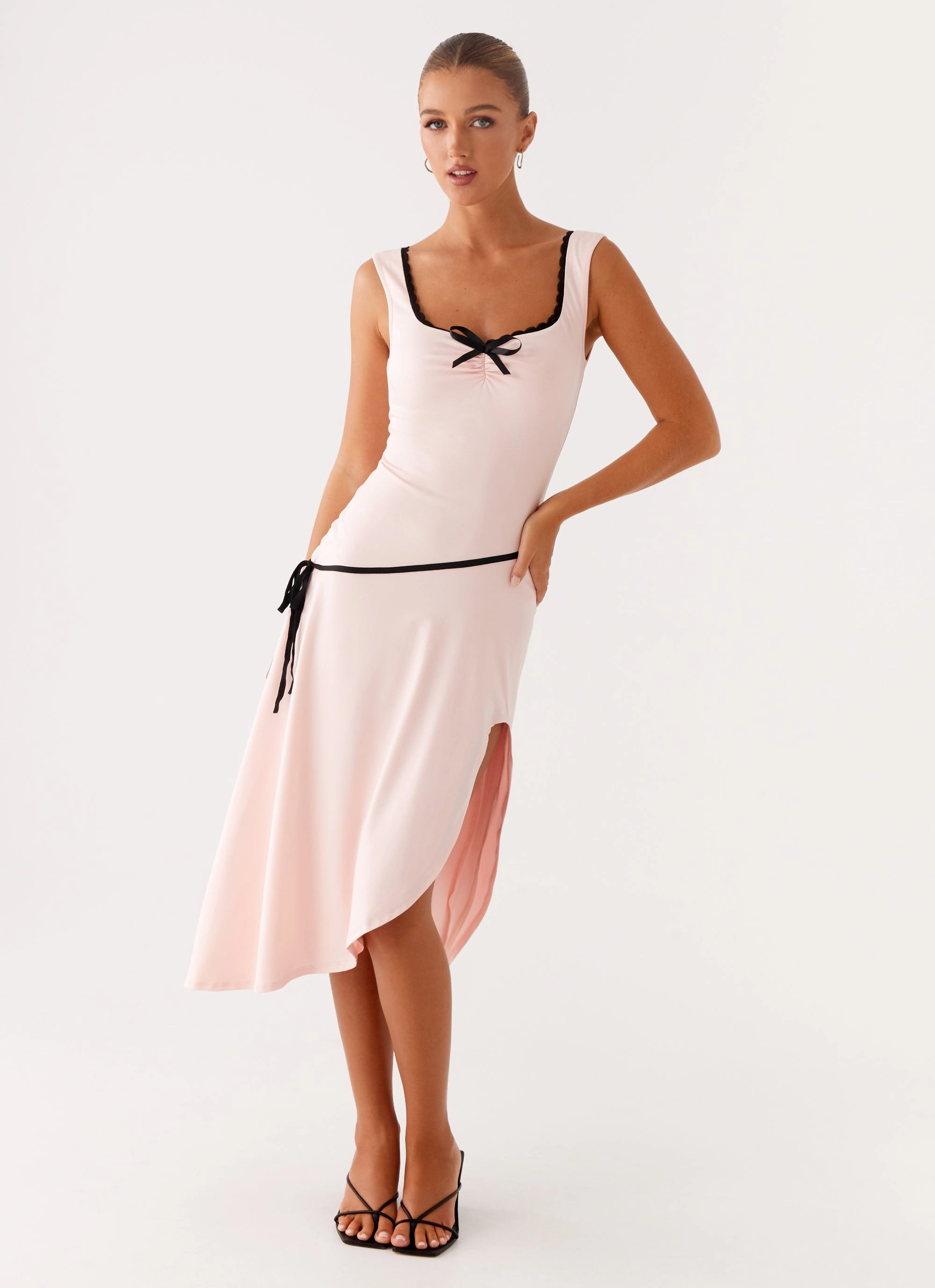 Fashion Mix Darlene Midi Dress - Pink