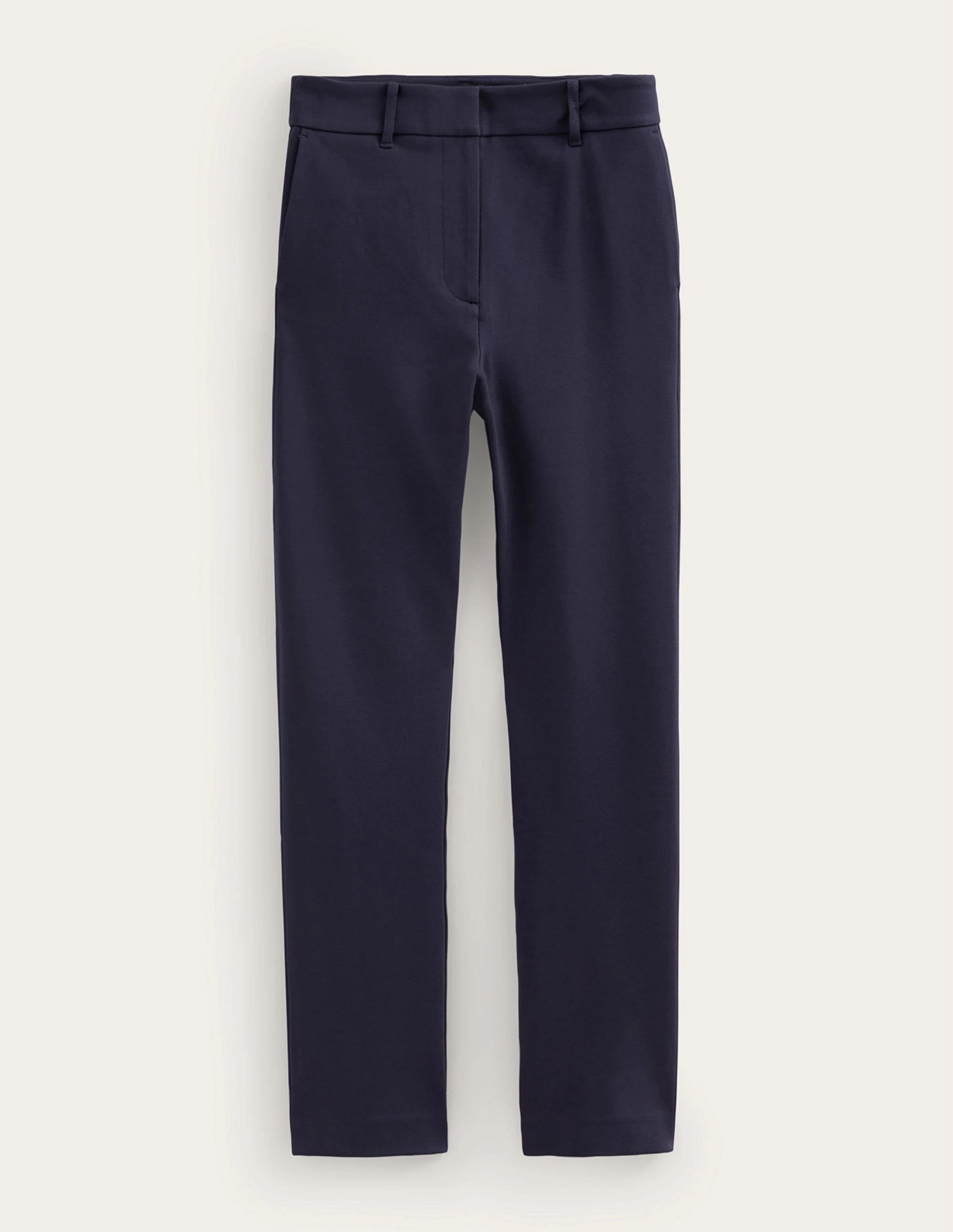 Comfy Fit AntibacterialCoating Highgate Ponte Trousers-Navy