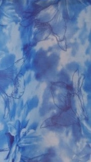 Kelli Maxi Dress - Blue Floral Daily Option Minimalist Design