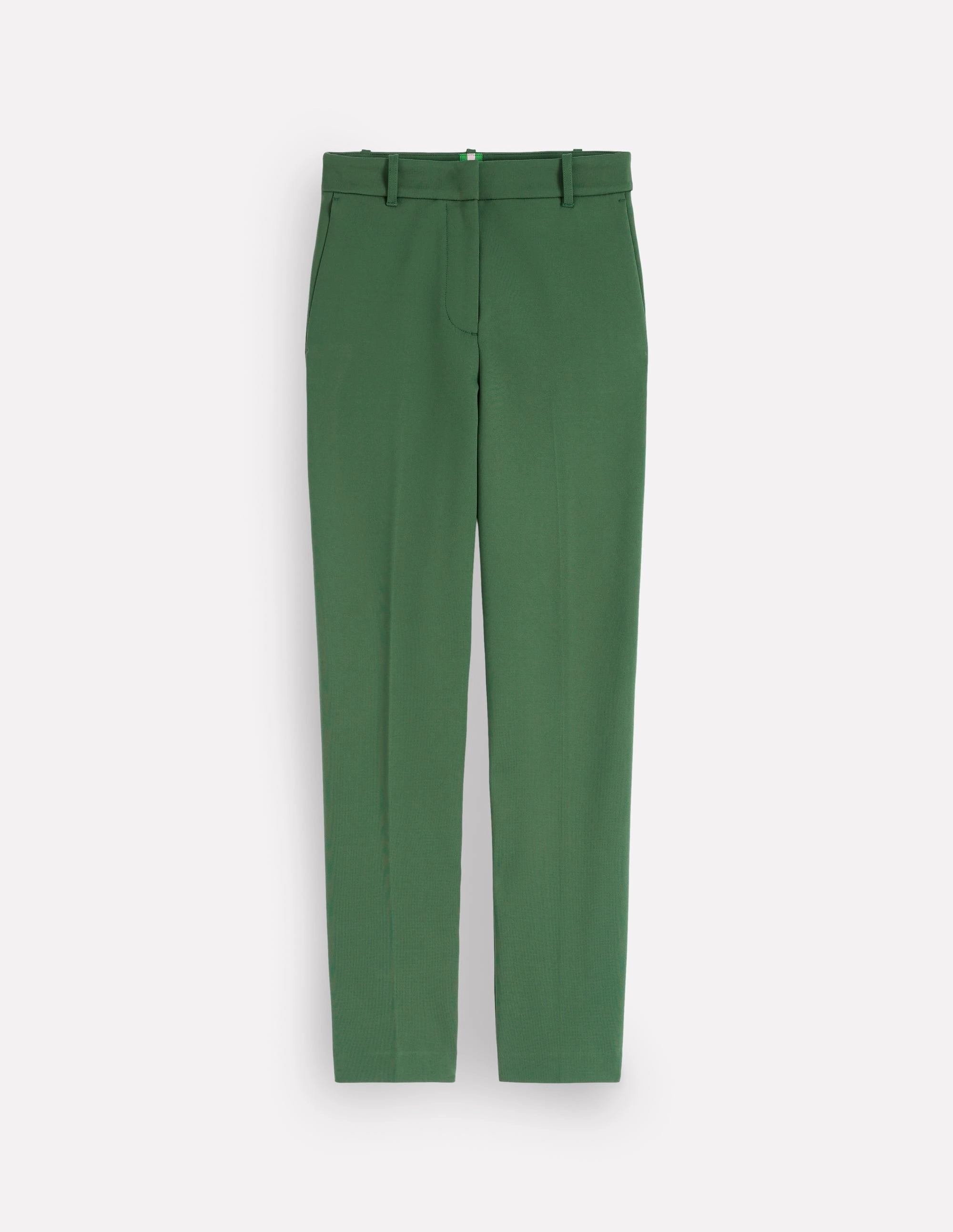 Functional Waist Highgate Ponte Trousers-Hunter Green