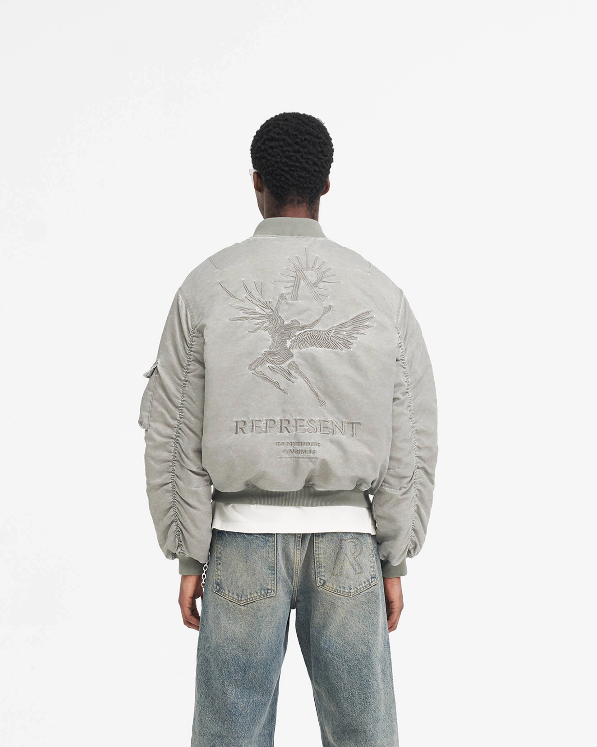 Soft Comfort Design Icarus Flight Bomber - Khaki