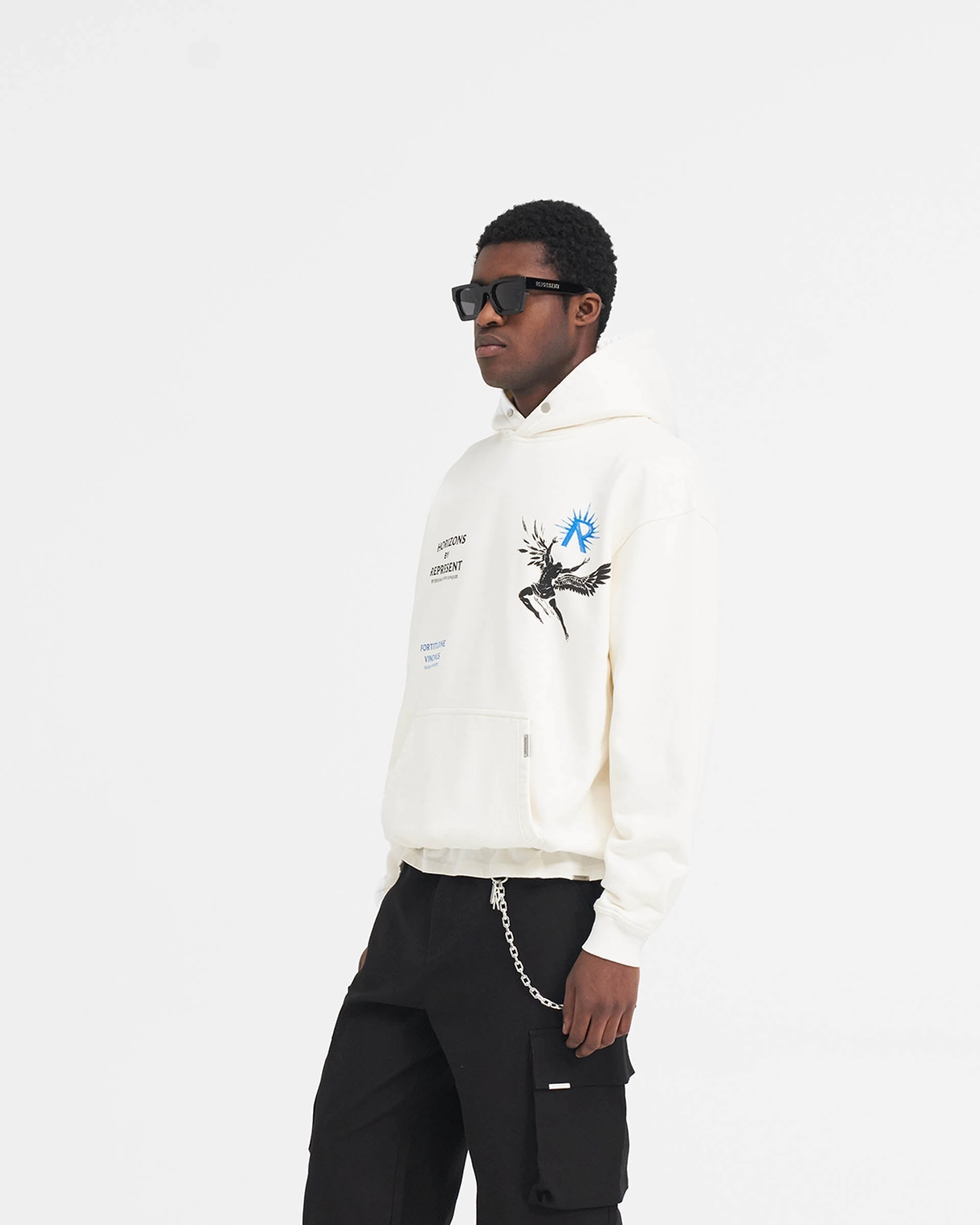 Icarus Hoodie - Flat White Chill Layer Fit Anti Static Treatment