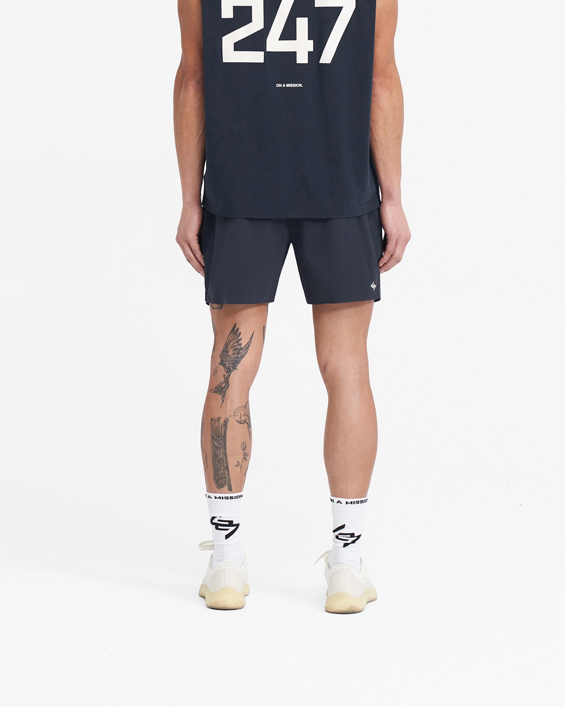 Tailored Design 247 Fused Shorts - Navy