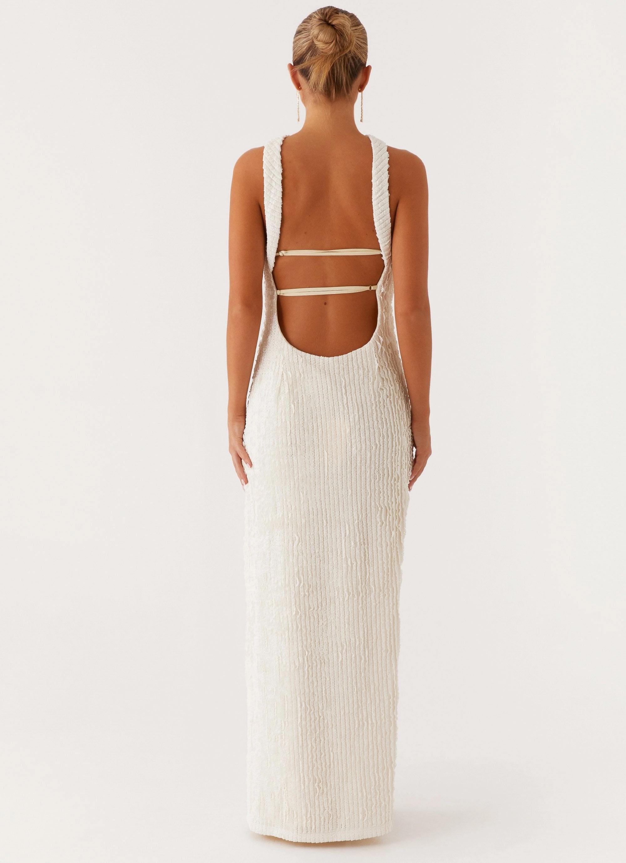 Timeless elegance Sadie Maxi Dress - Ivory