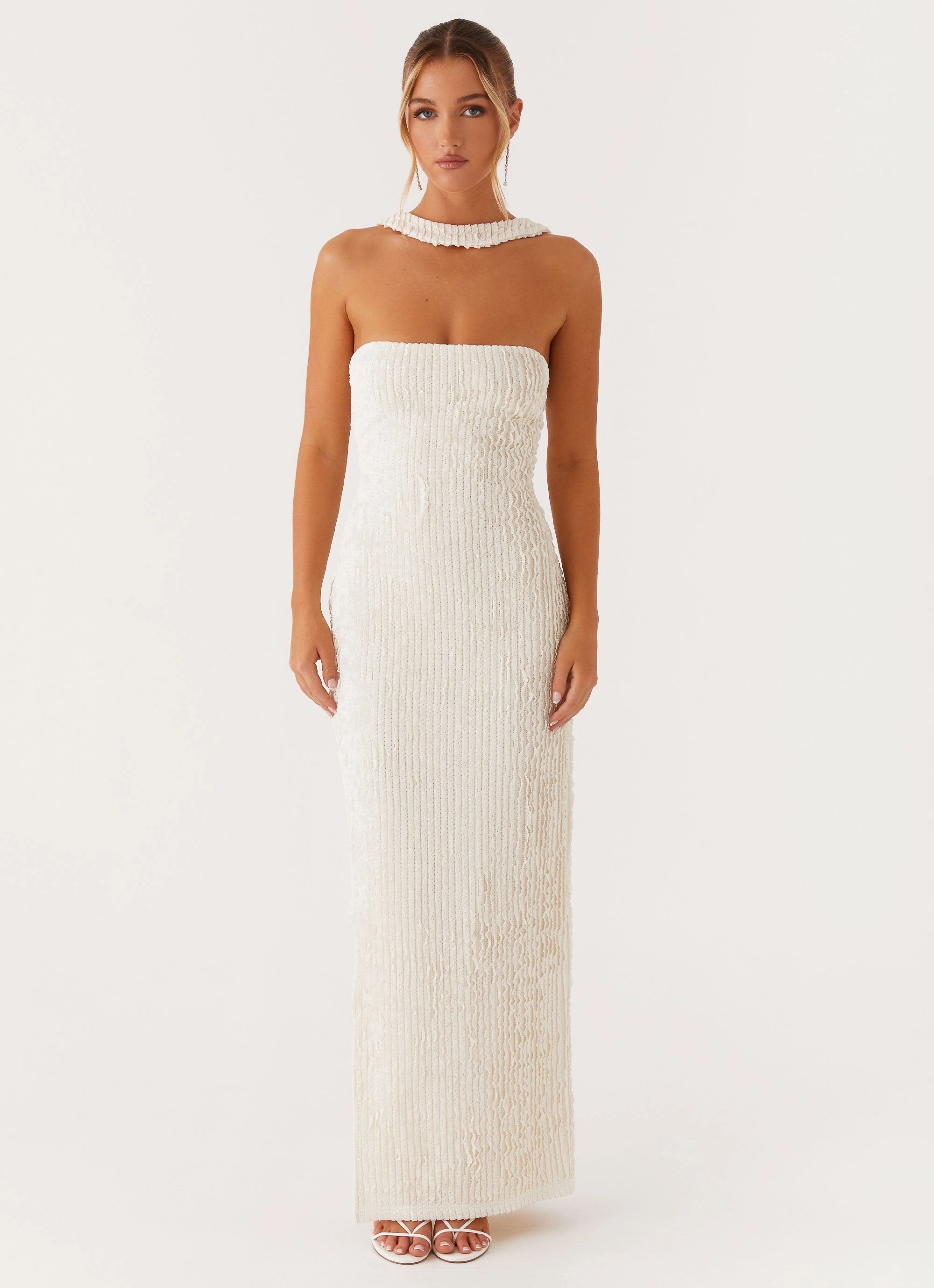 Sadie Maxi Dress - Ivory Nordic Calm