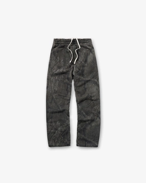 Initial Overdye Realtree? Sweatpants - Overdyed Black Non Restrictive Cut