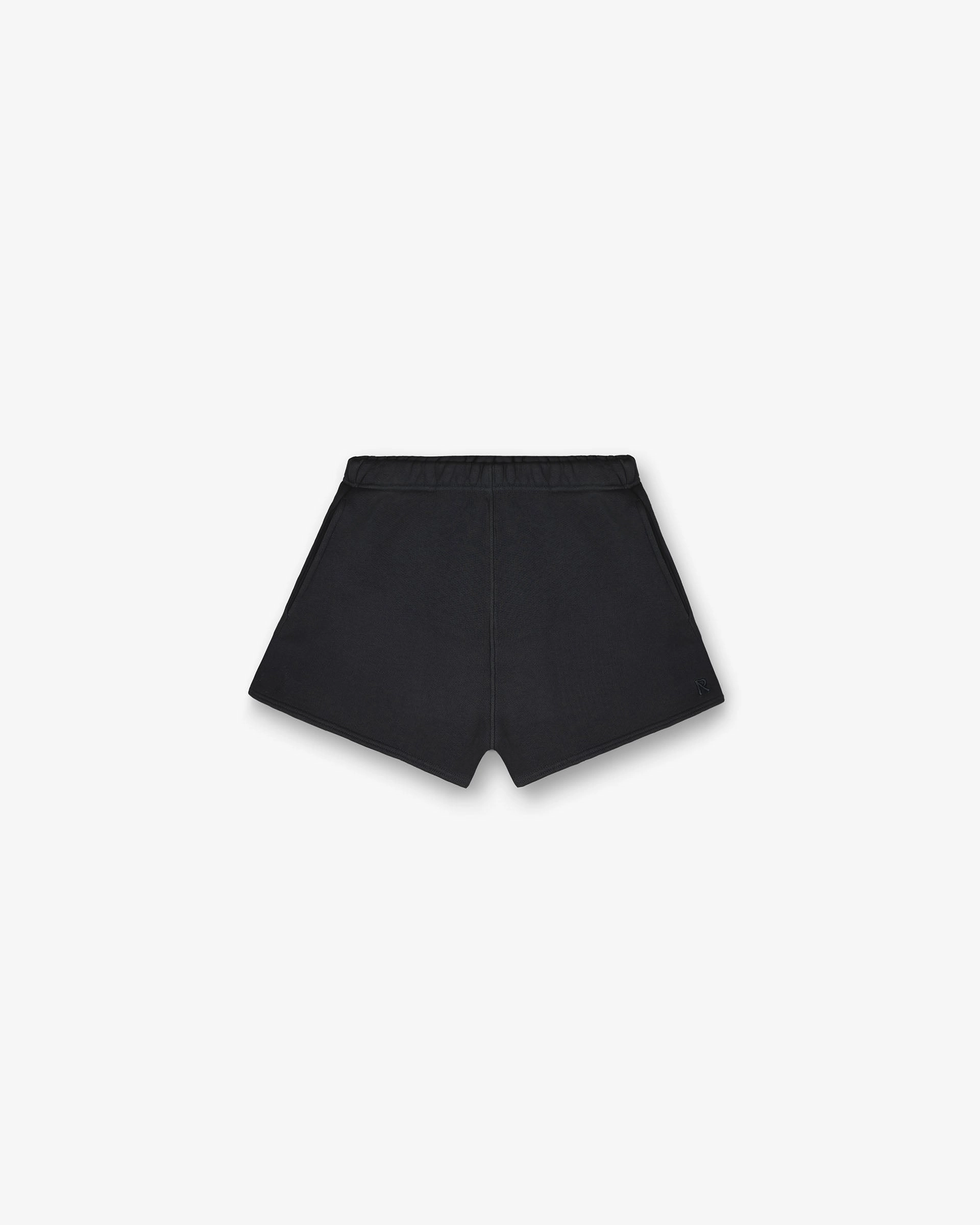 Initial Washed Shorts - Washed Black Casual Flex Casual Flex Fit