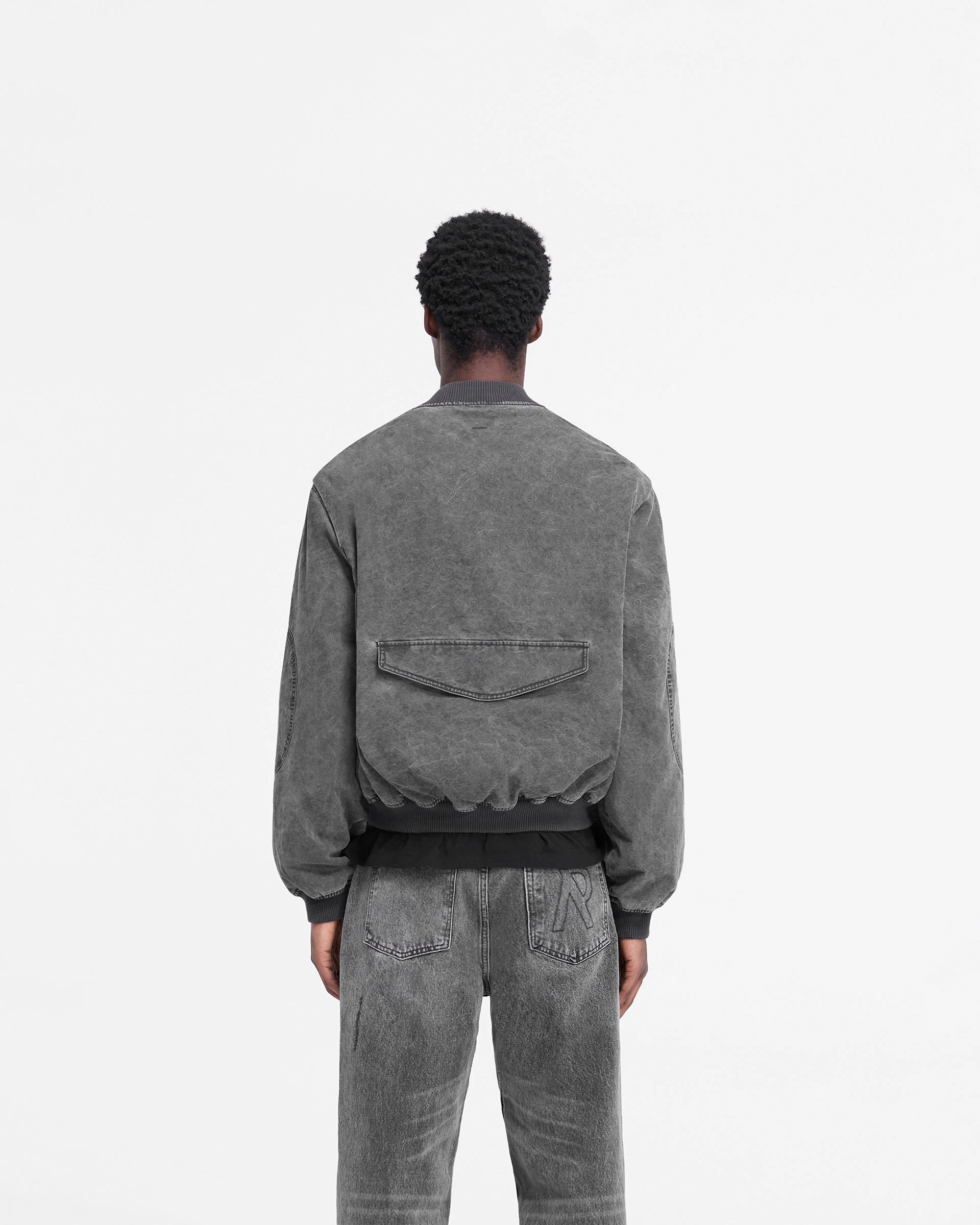 Inset Sleeve Bomber - Stained Black Water Based Coating