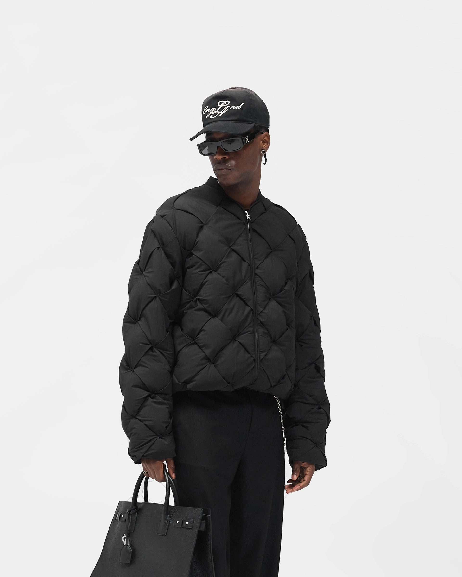 Pillow Puffer - Jet Black Pastel Shade Moisture Wicking Layer