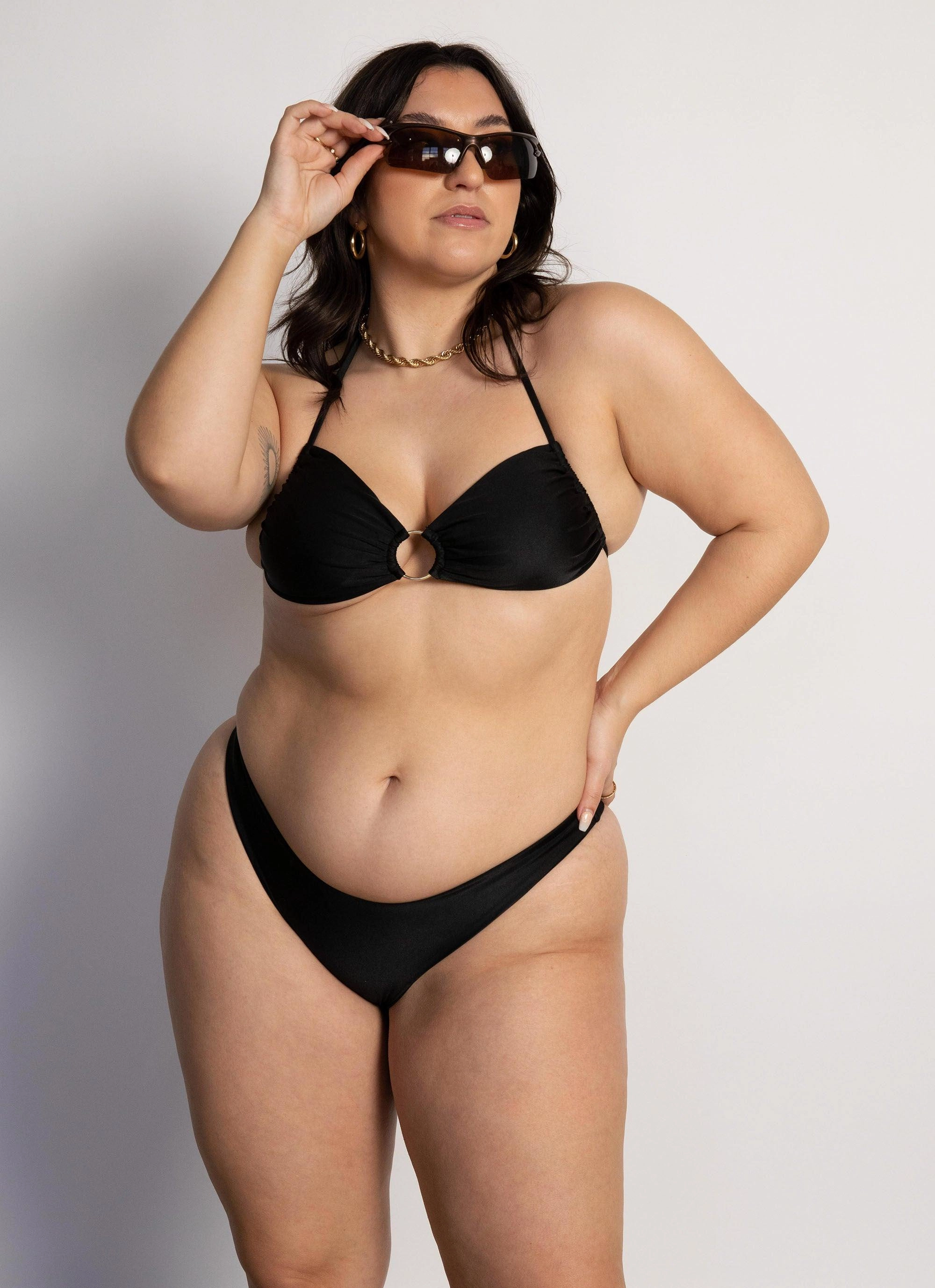 Into the Blue Bottoms - Black High-Quality Fabric Holiday Must-Have