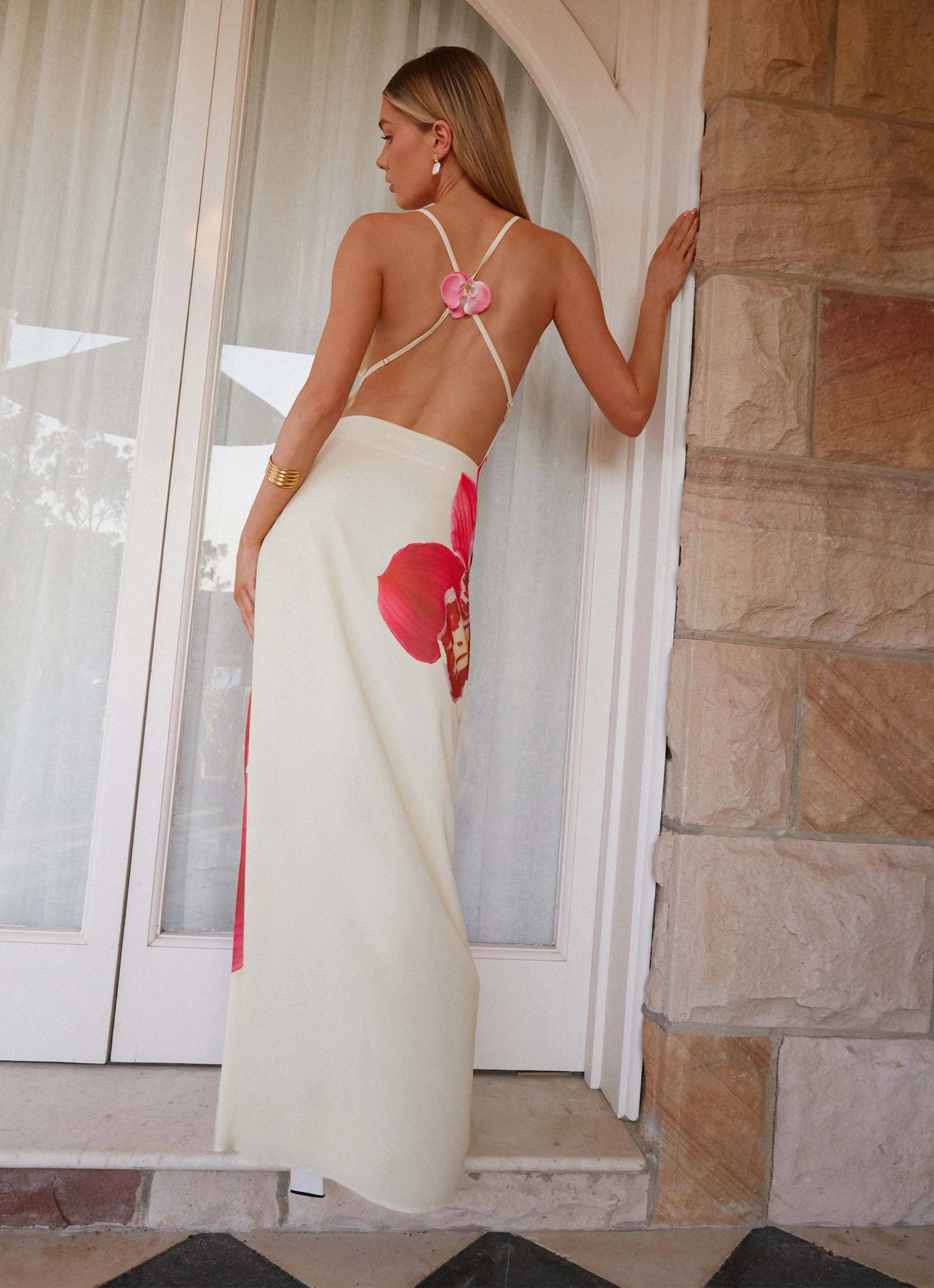Air Touch Island Girl Maxi Dress - Yellow