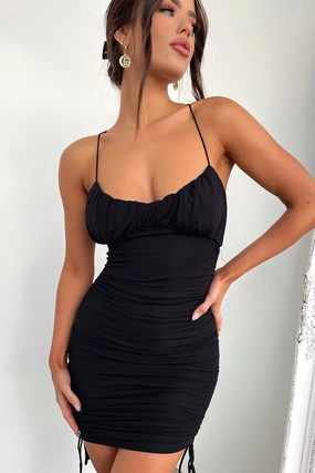 Flexible Mood Kia Dress - Black