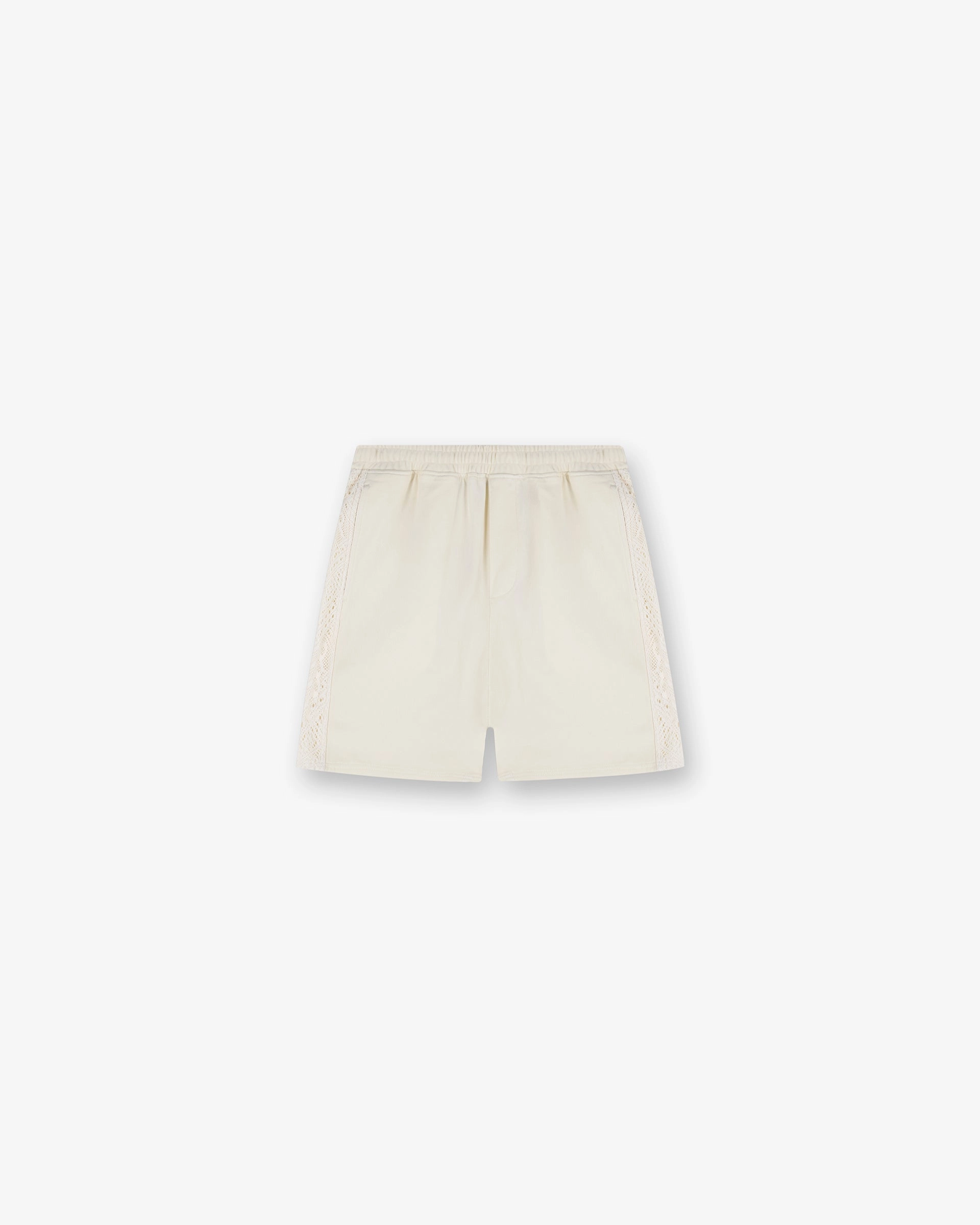 Concert wear Knitted Panel Short - Antique White