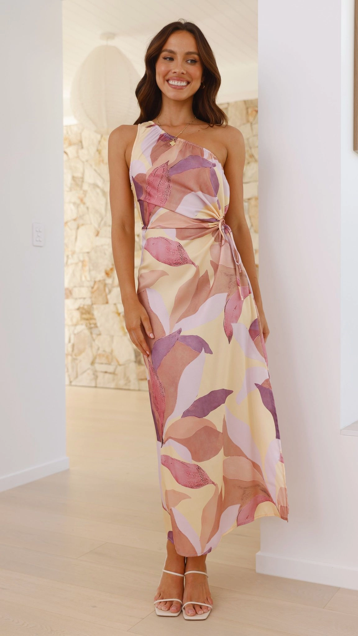 Day Romance Lana Maxi Dress - Pink/Purple Floral