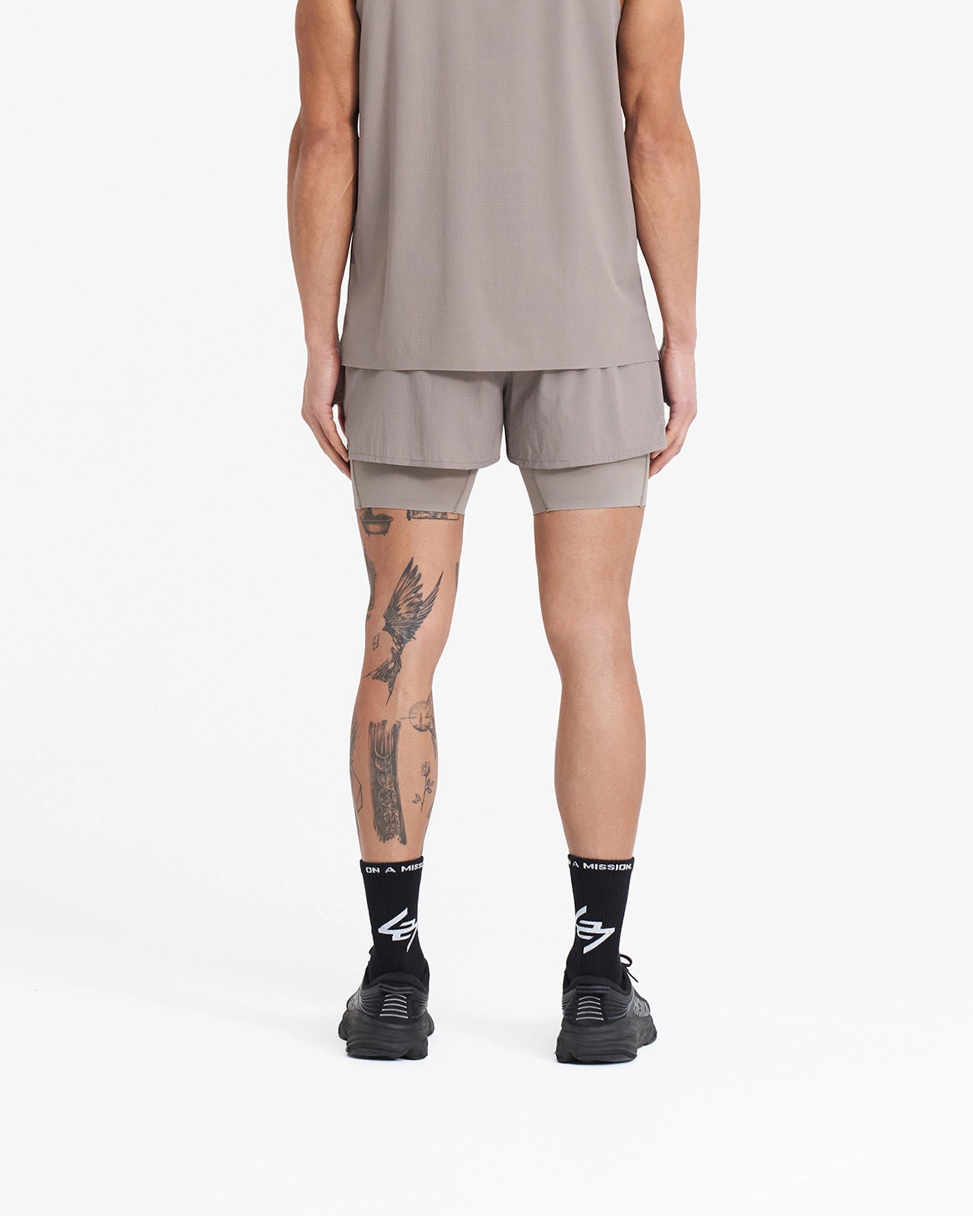 Breathable Stretch Fit 247 Trail Short - Cinder