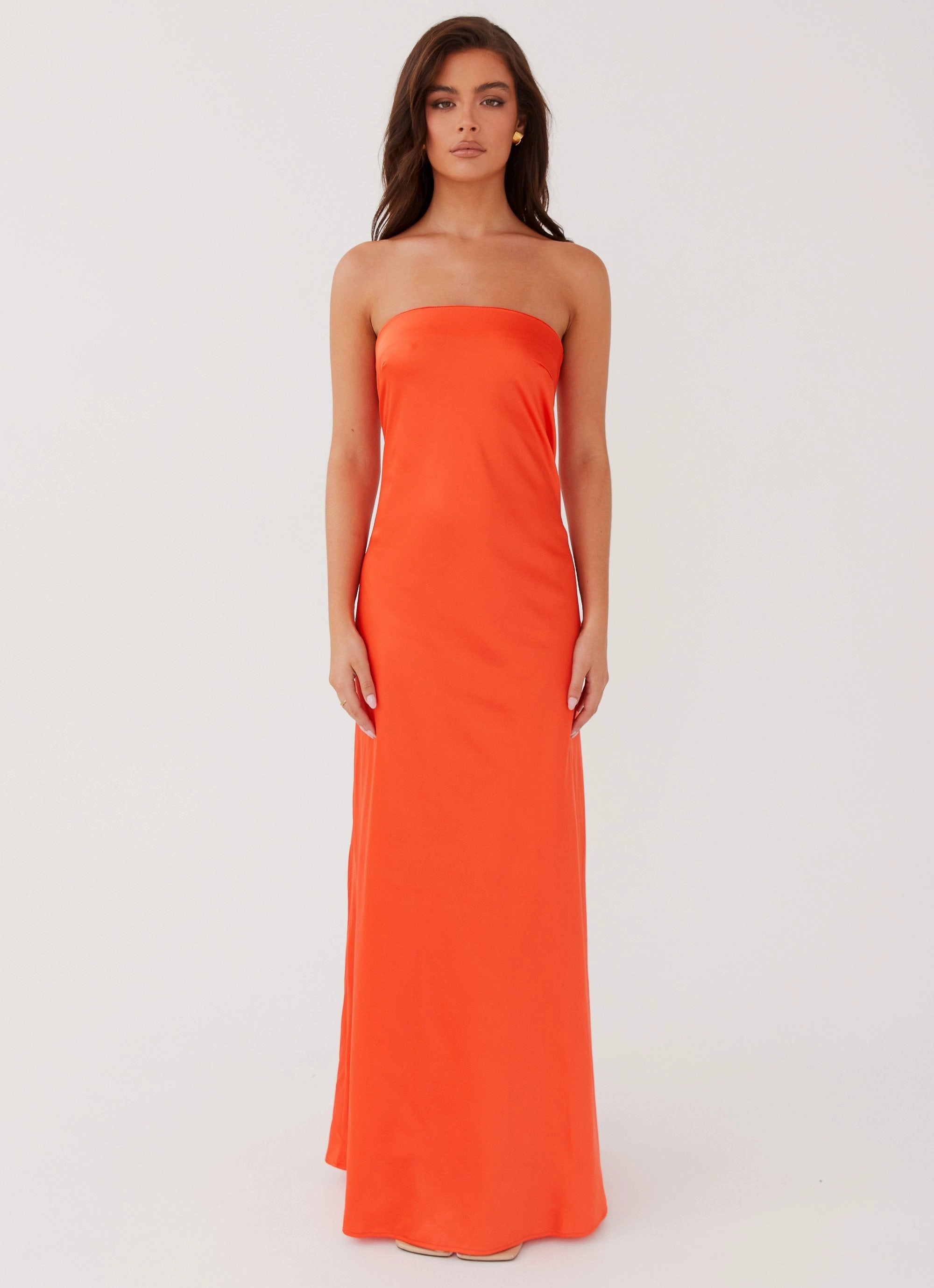 Chantelle Strapless Maxi Dress - Sunset Fresh Outfit Elegant evening wear