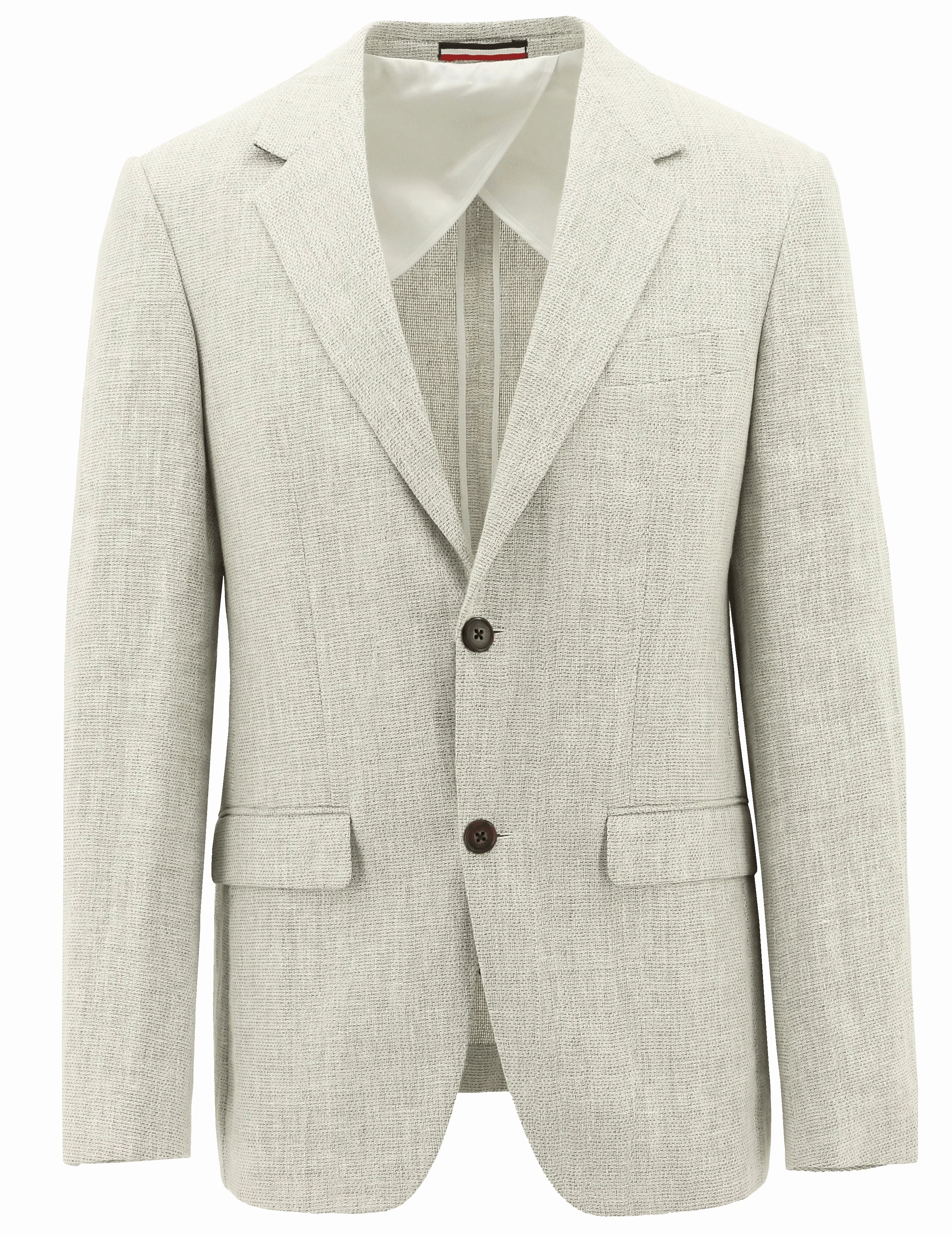 Lazio Sand Linen Sports Jacket Interchangeable Liners Clean Lines