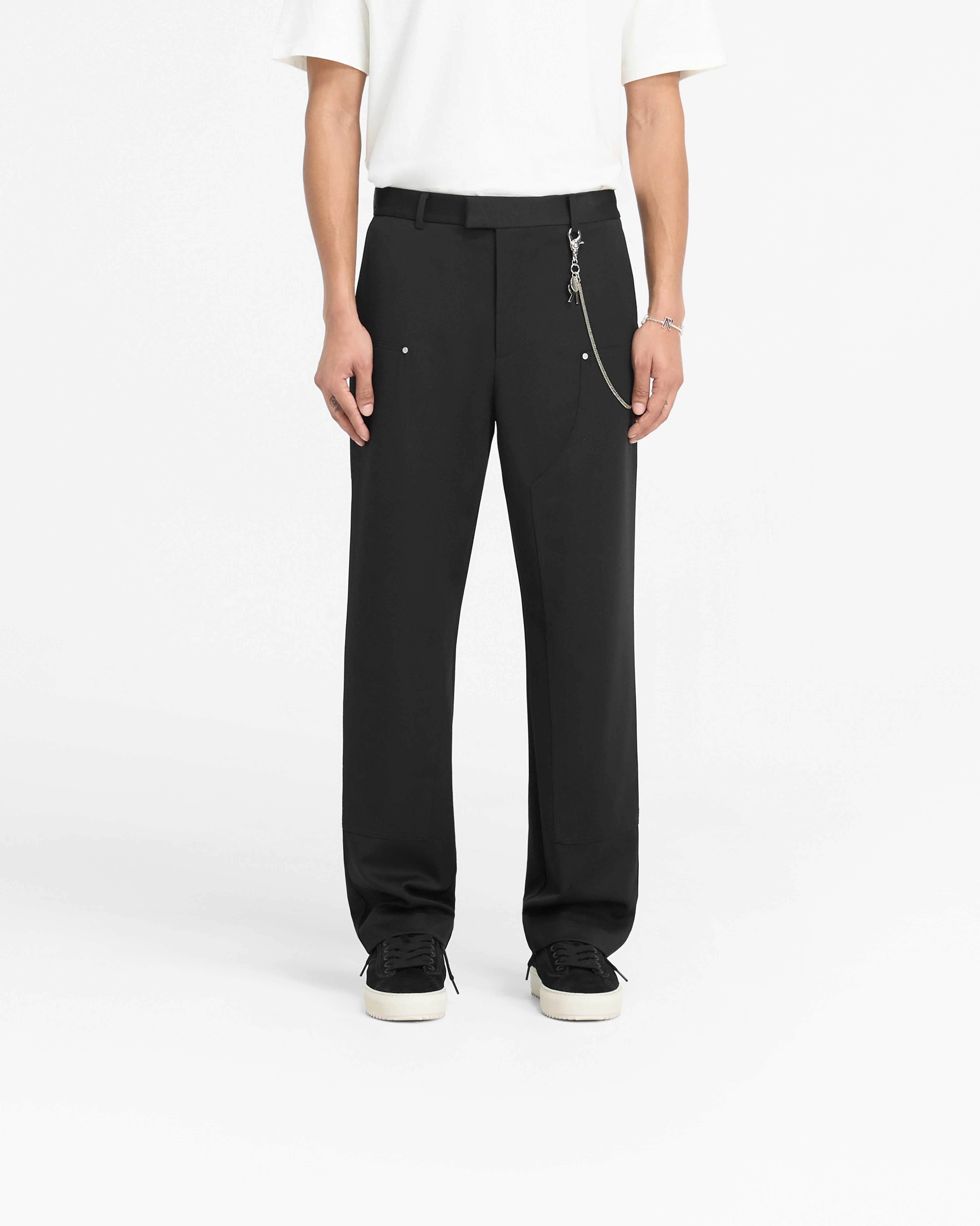 Smart Utility Pant - Jet Black Active Flex Streetwear vibe