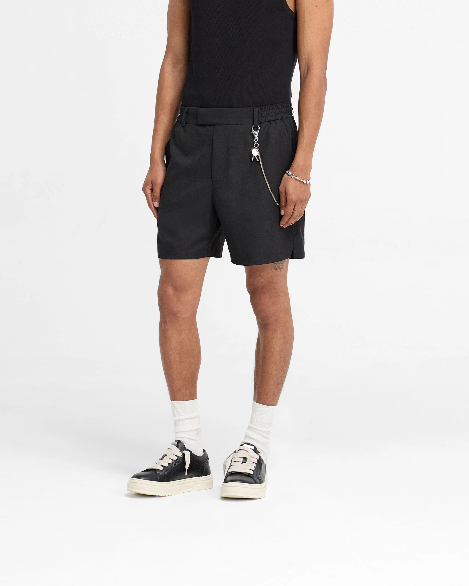 Outdoor Adventure Logo Yacht Short - Black