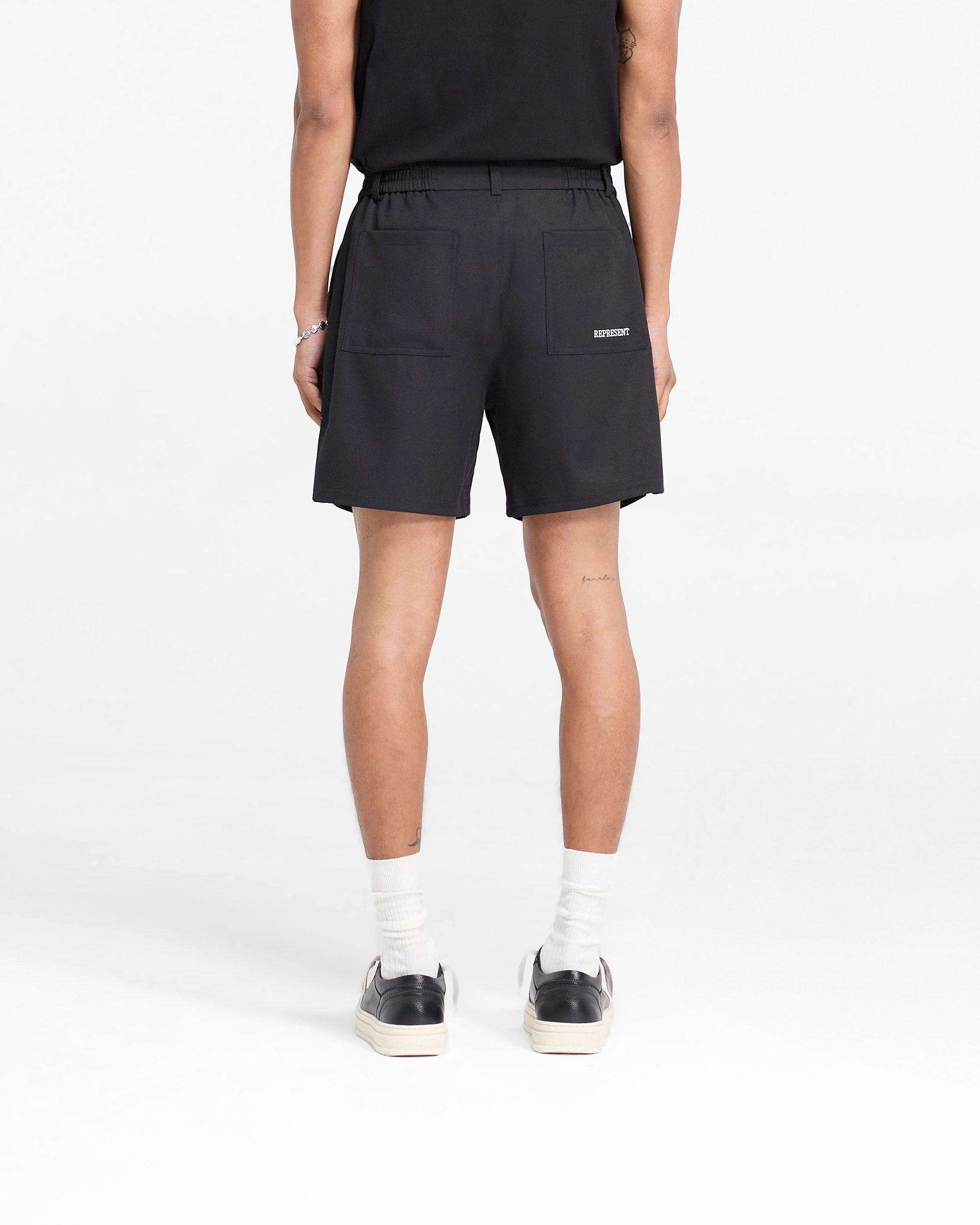 Logo Yacht Short - Black ReinforcedStressPoints