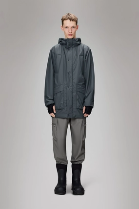 Reversible Dual Layer Lohja Long Insulated Cargo Jacket