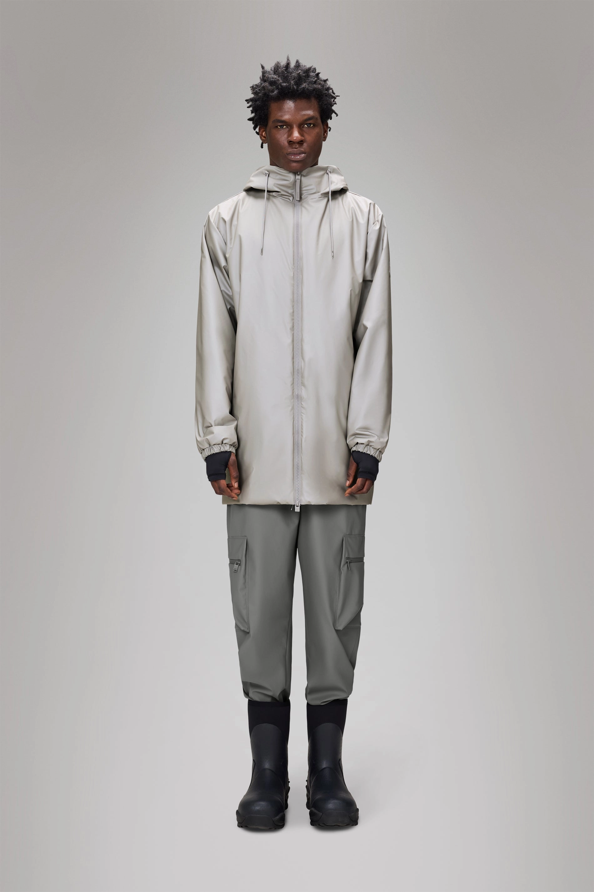 Micro Perforated Panels Low Bulk High Warmth Lohja Long Insulated Jacket