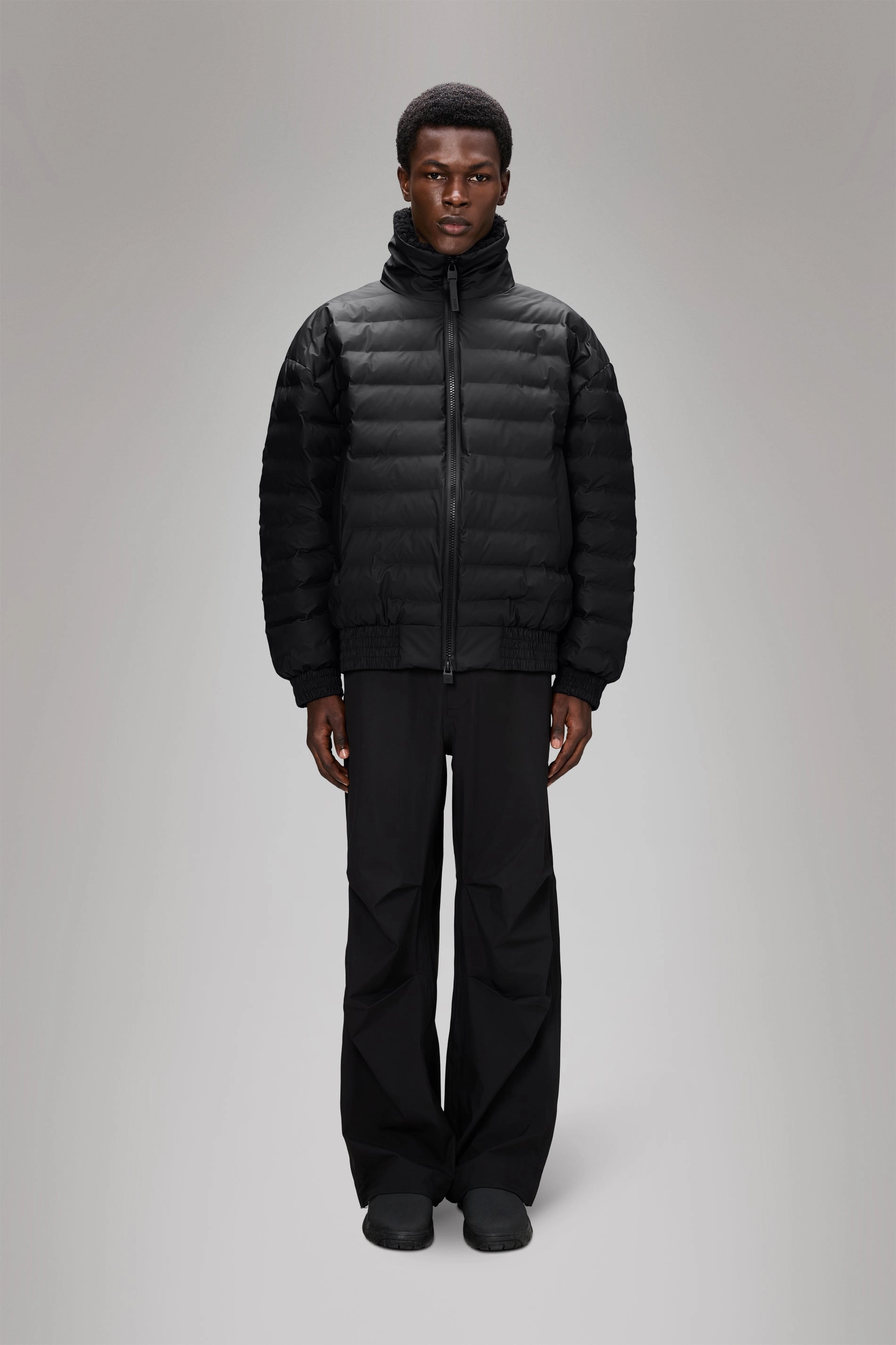 Lohja Vision Puffer Bomber Jacket Statement Outerwear