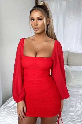 Lorde Dress - Red Ceremony Ready