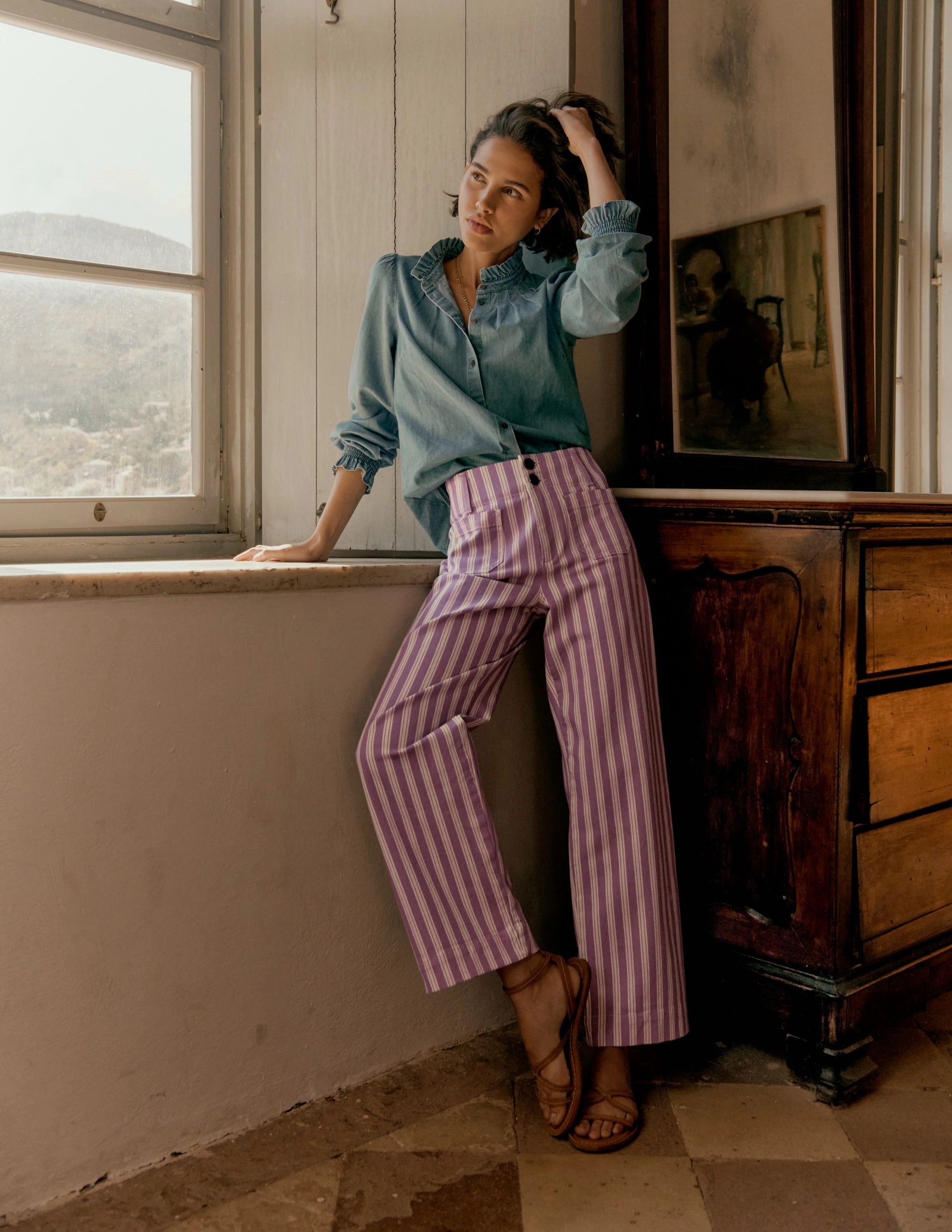 Lorna Denim Top-Light Authentic OdorResistant Coating