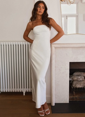 Love Me More Maxi Dress - Pearl Light Mood