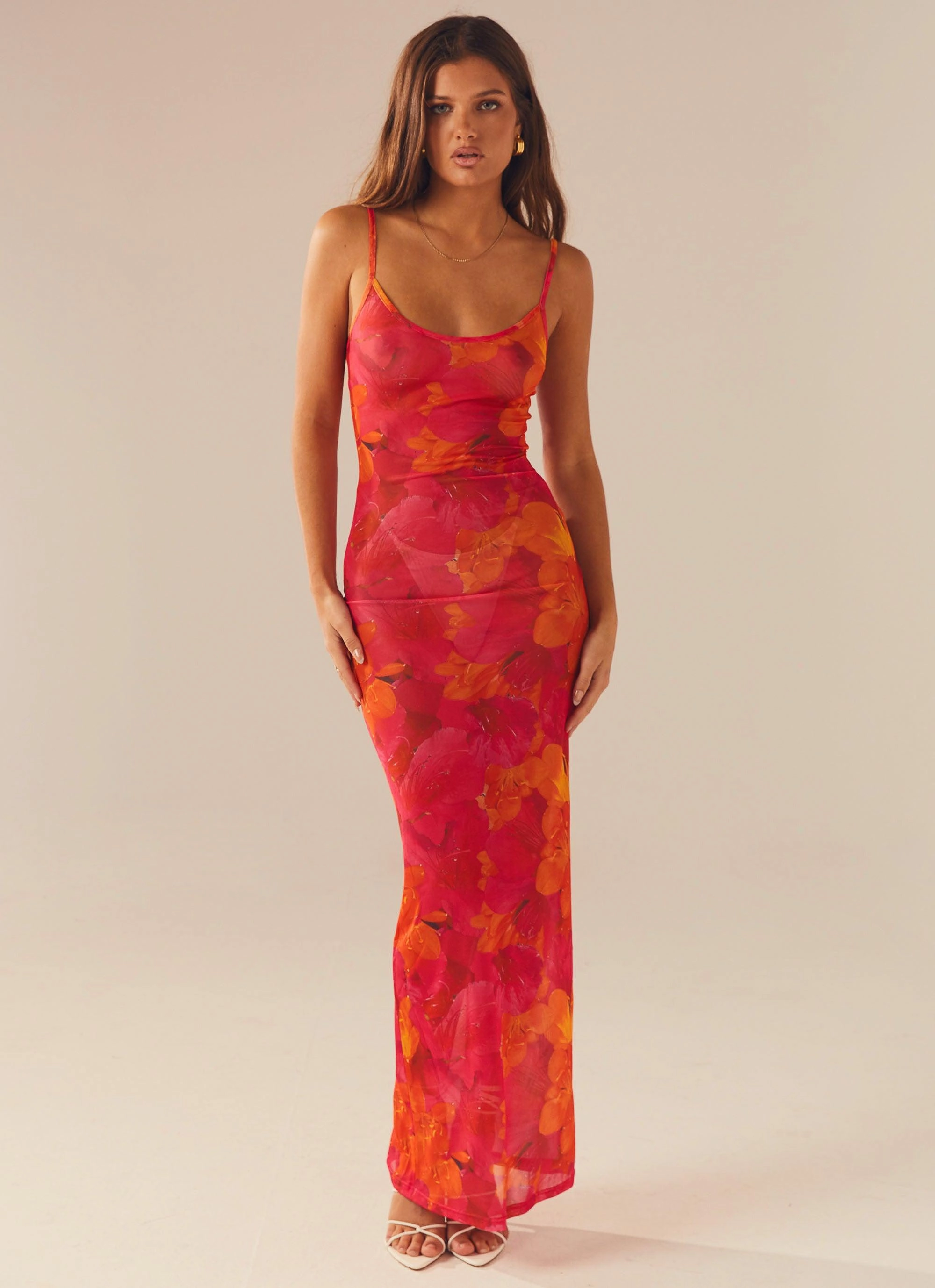 Love On The Run Maxi Dress - Floral Sun Urban Drape Classic wrap dress