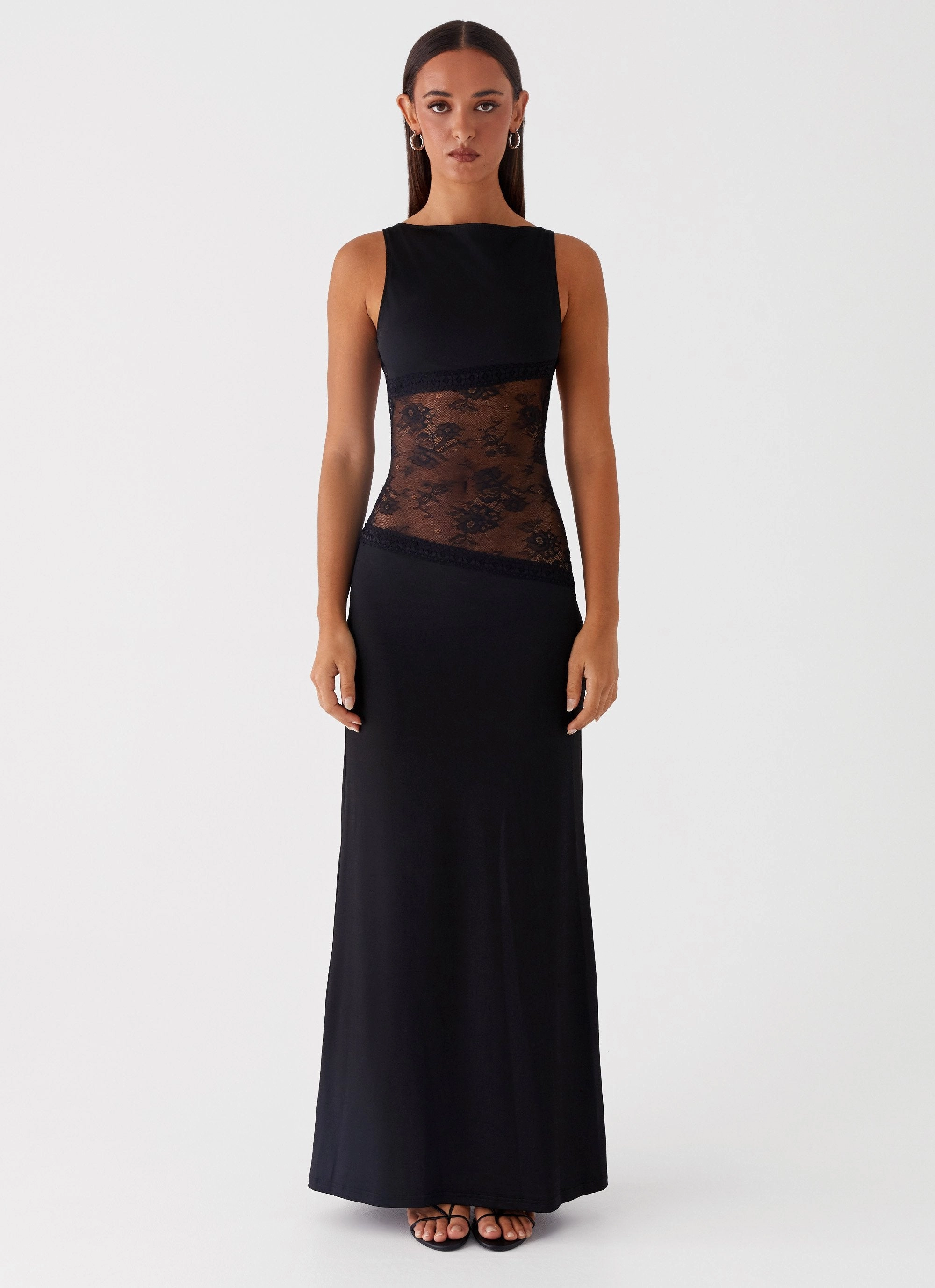 Lucinda Maxi Dress - Black Body Safe