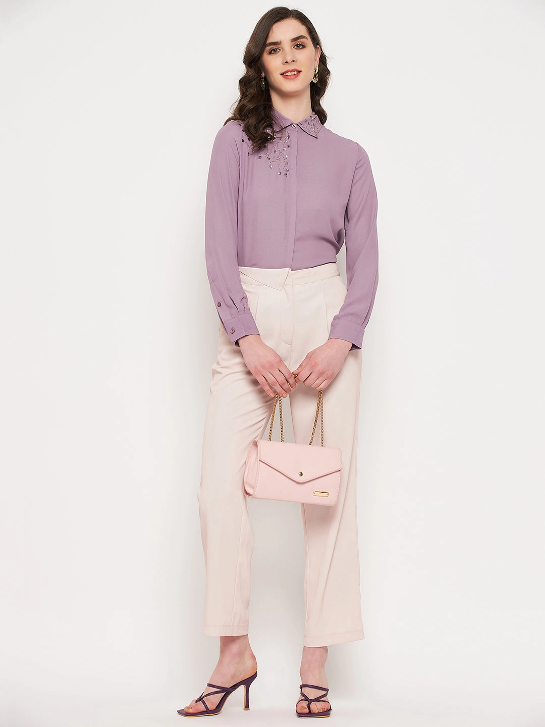 Quick Drying Madame Beige Trouser