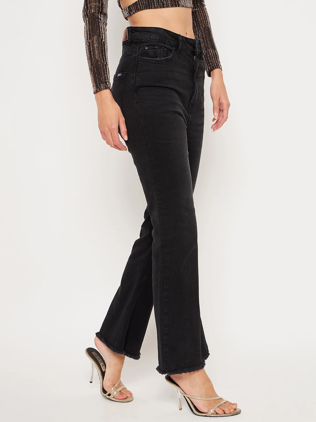 Timeless Piece Sporty Look Madame Black Denim