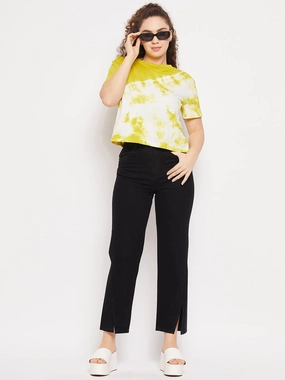 Madame Black Denim Autumn Days Family Style Eco Friendly Lightweight Denim Blend