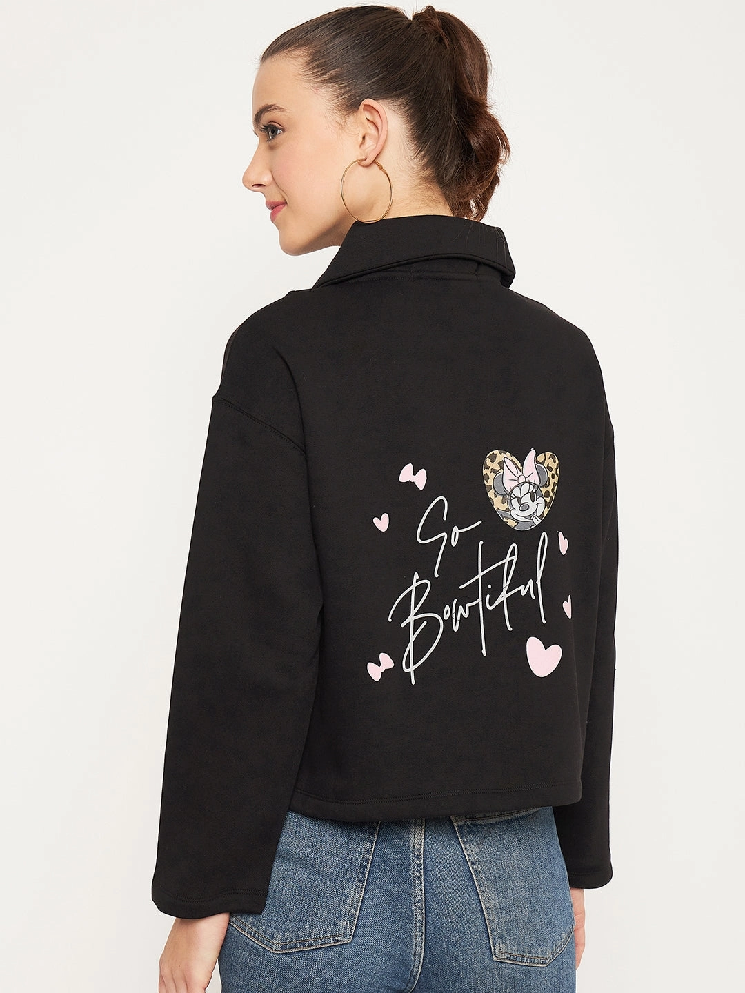 Layering Piece Madame Black Disney Pint Sweatshirt