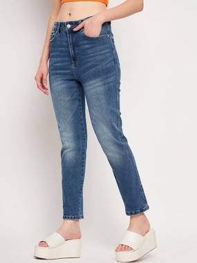 Madame Blue Denim Tailored Appearance Odor Control Coating