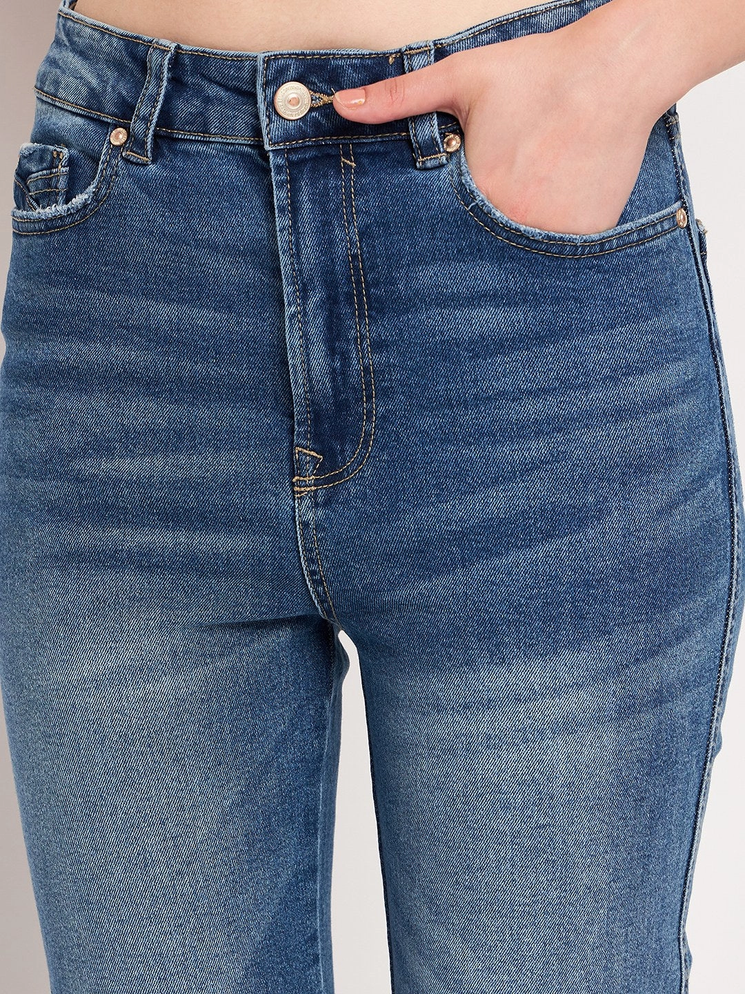 Vibrant Formal Madame Blue Denim