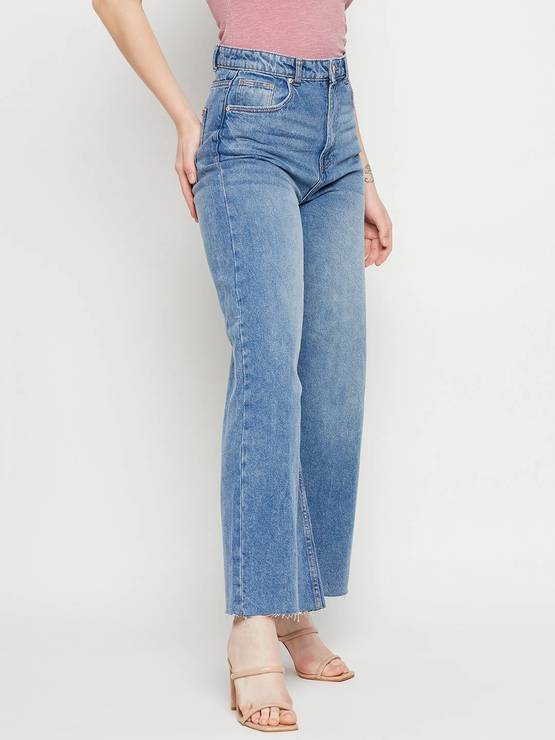 Madame Blue Denim Perfectly Fitted Everyday Comfort