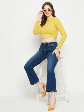 Madame Darkblue Denim Versatile Fit Comfortable Design