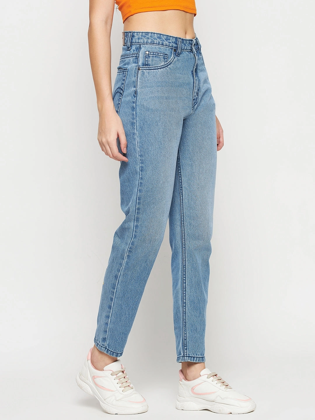 Casual Option Traveler Gear Luxury Madame Disney Print Blue Denim