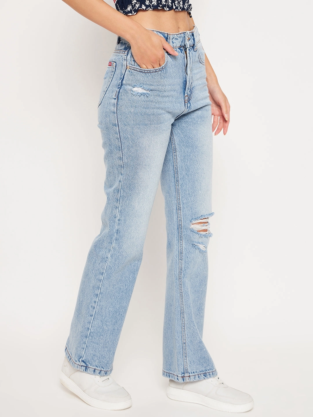 Madame Iceblue Denim Tailored Design