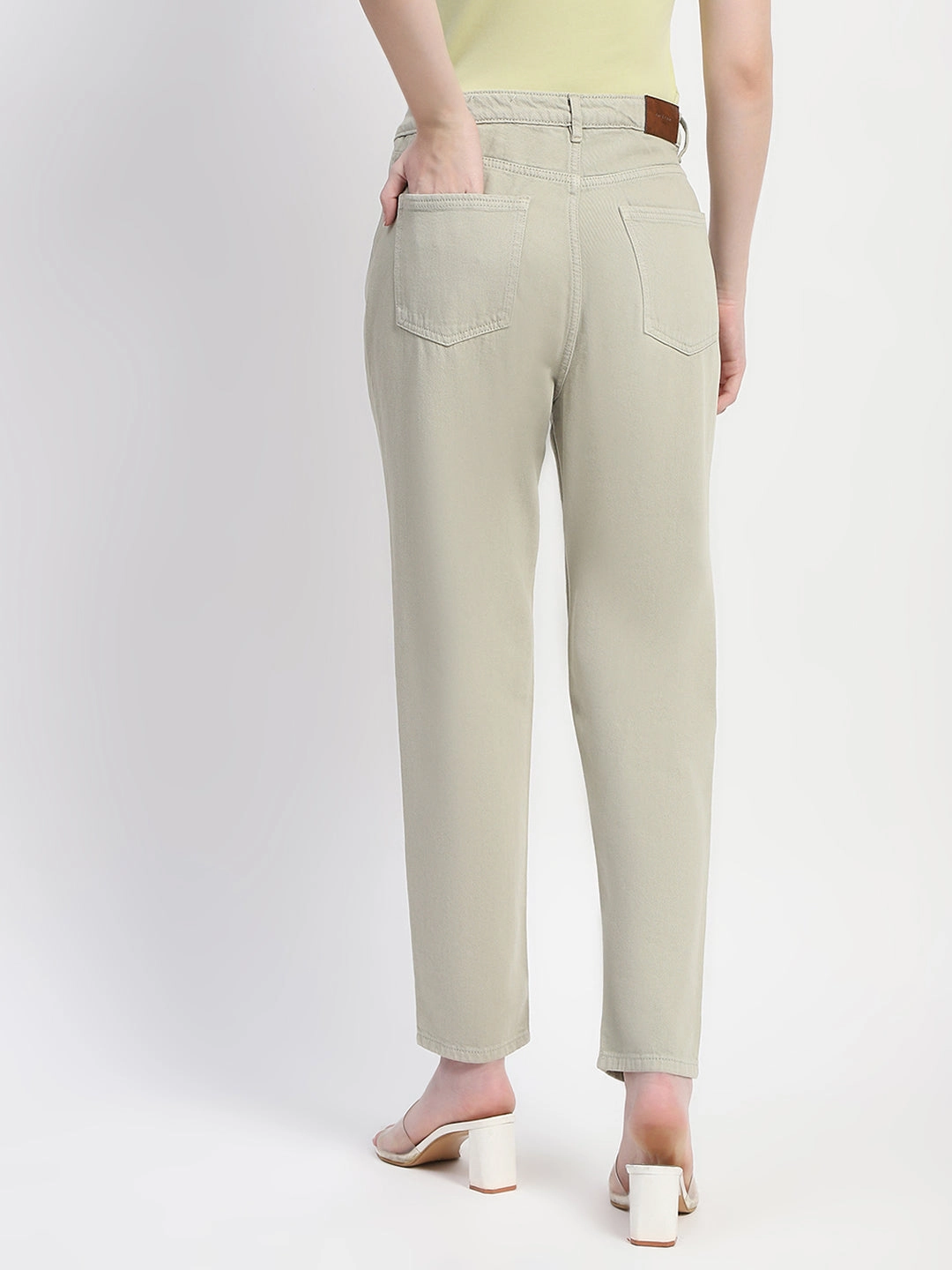 Traveler Gear Morning Stroll Madame Straight Fit Cotton Mint Denim