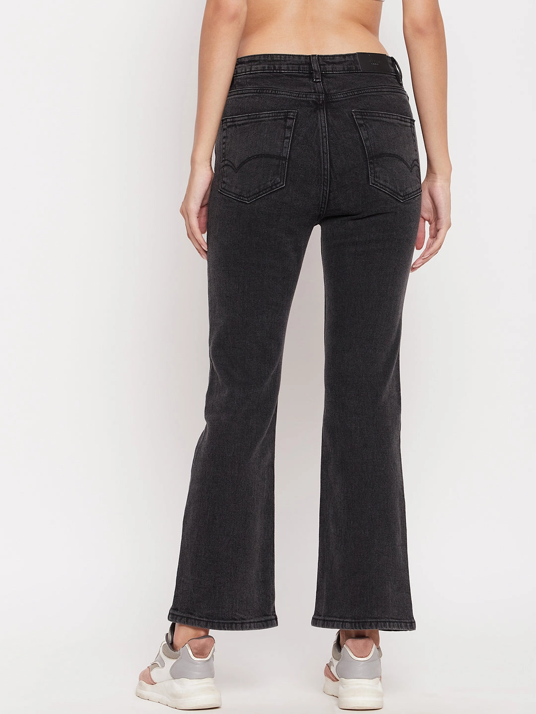 Smart Design Madame Women Solid Black Jeans
