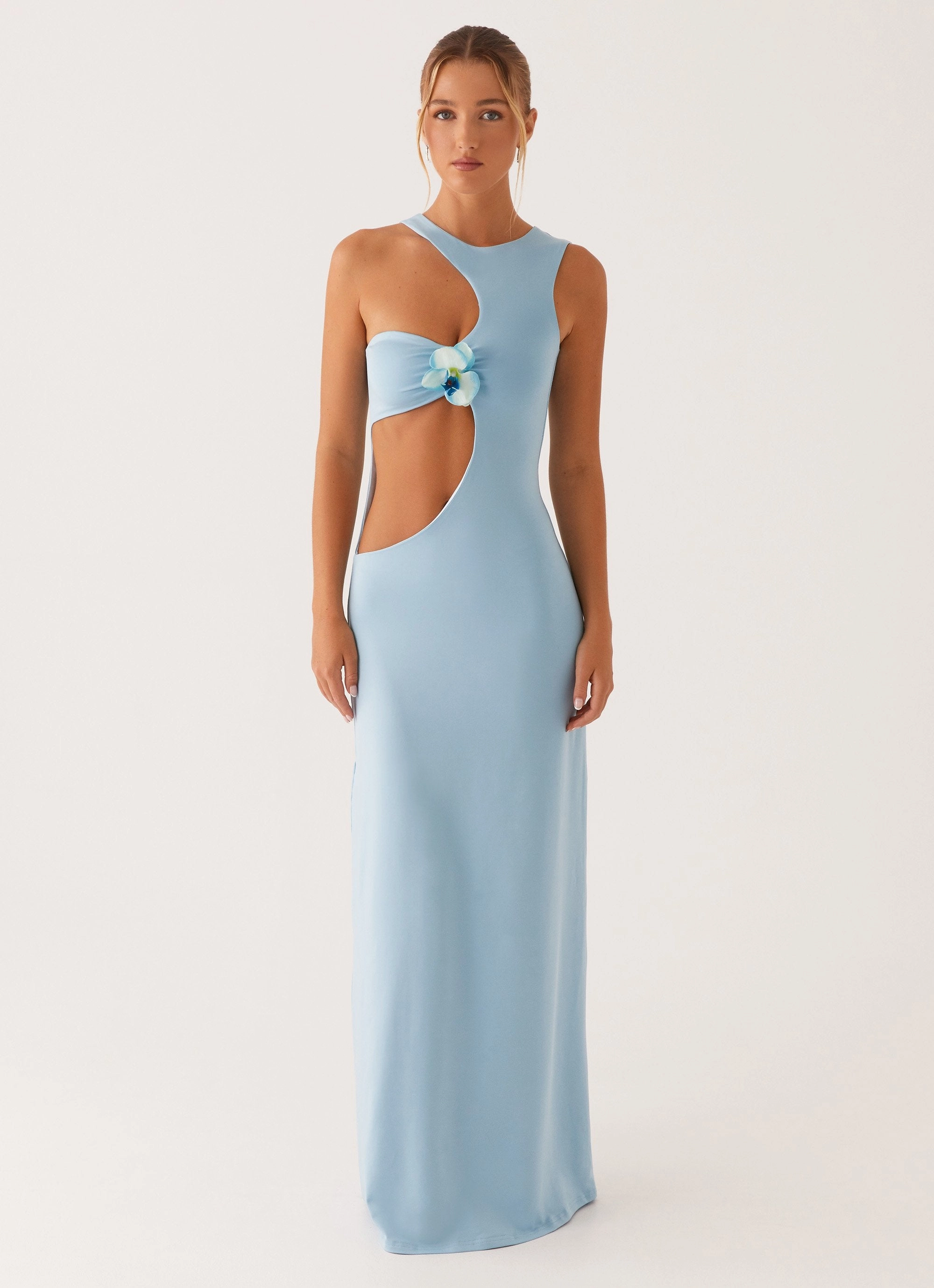 Joy Glow Mahalia Maxi Dress - Blue