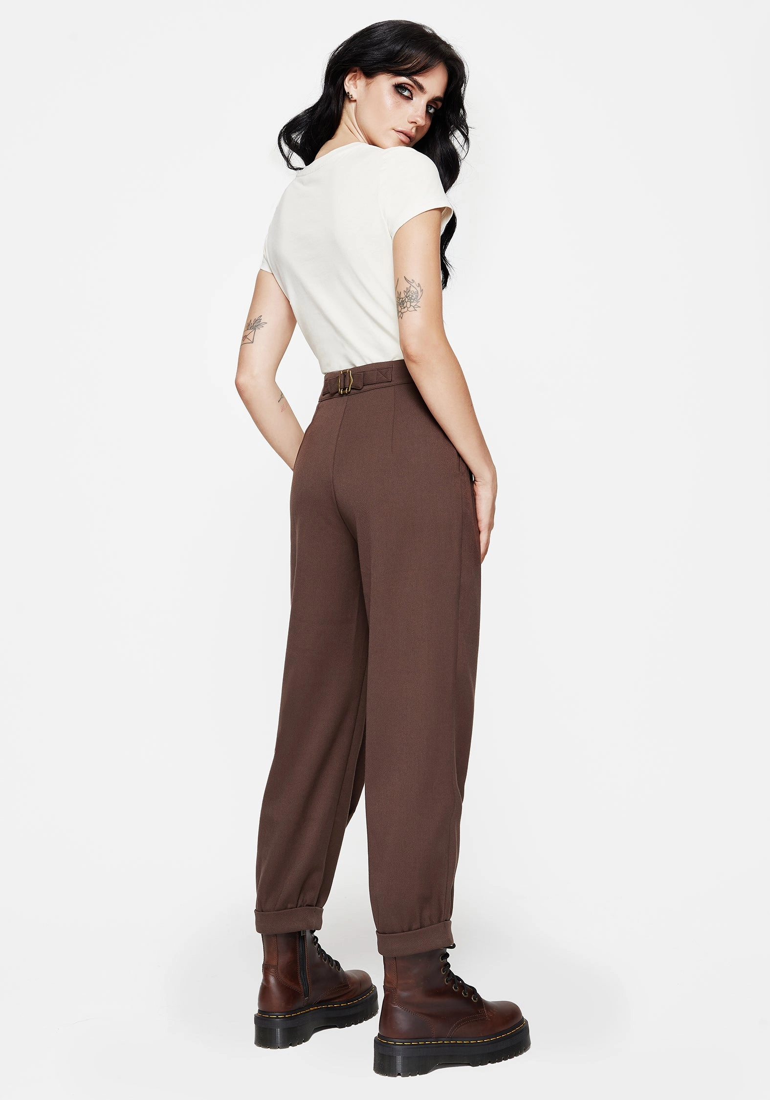 Marwood Acorn Embroidered Button Up Waist Balloon Trouser Fashion Comfort Wear UVProtectionCoating