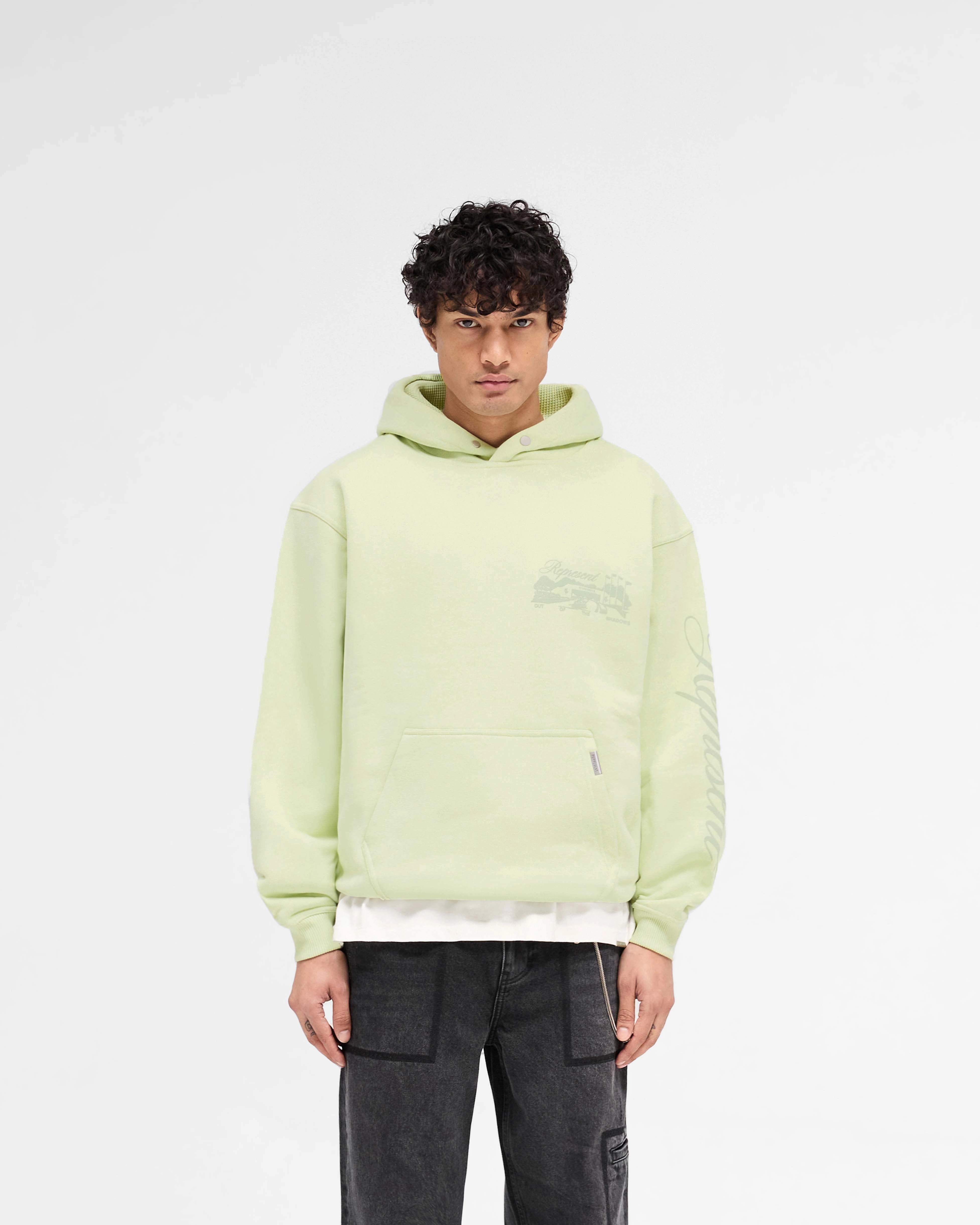 Casual Performance Fit Raceway Hoodie - Matcha