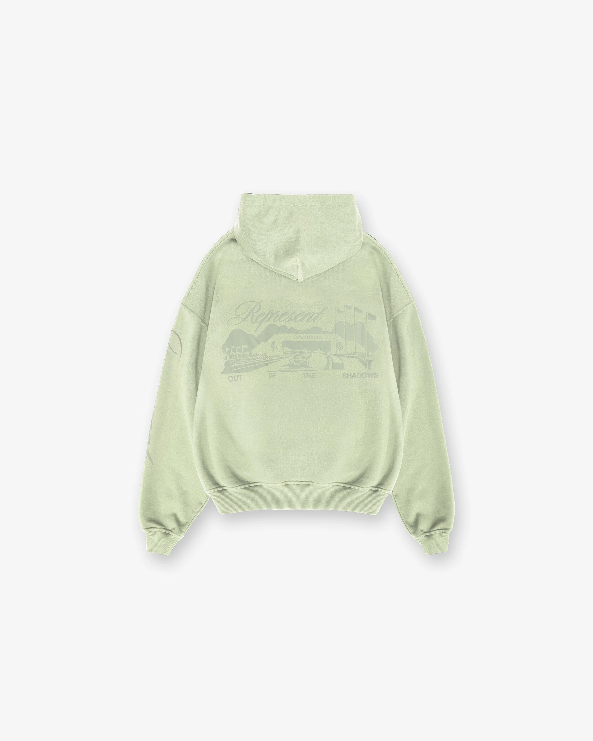 Raceway Hoodie - Matcha Comfort Stretch