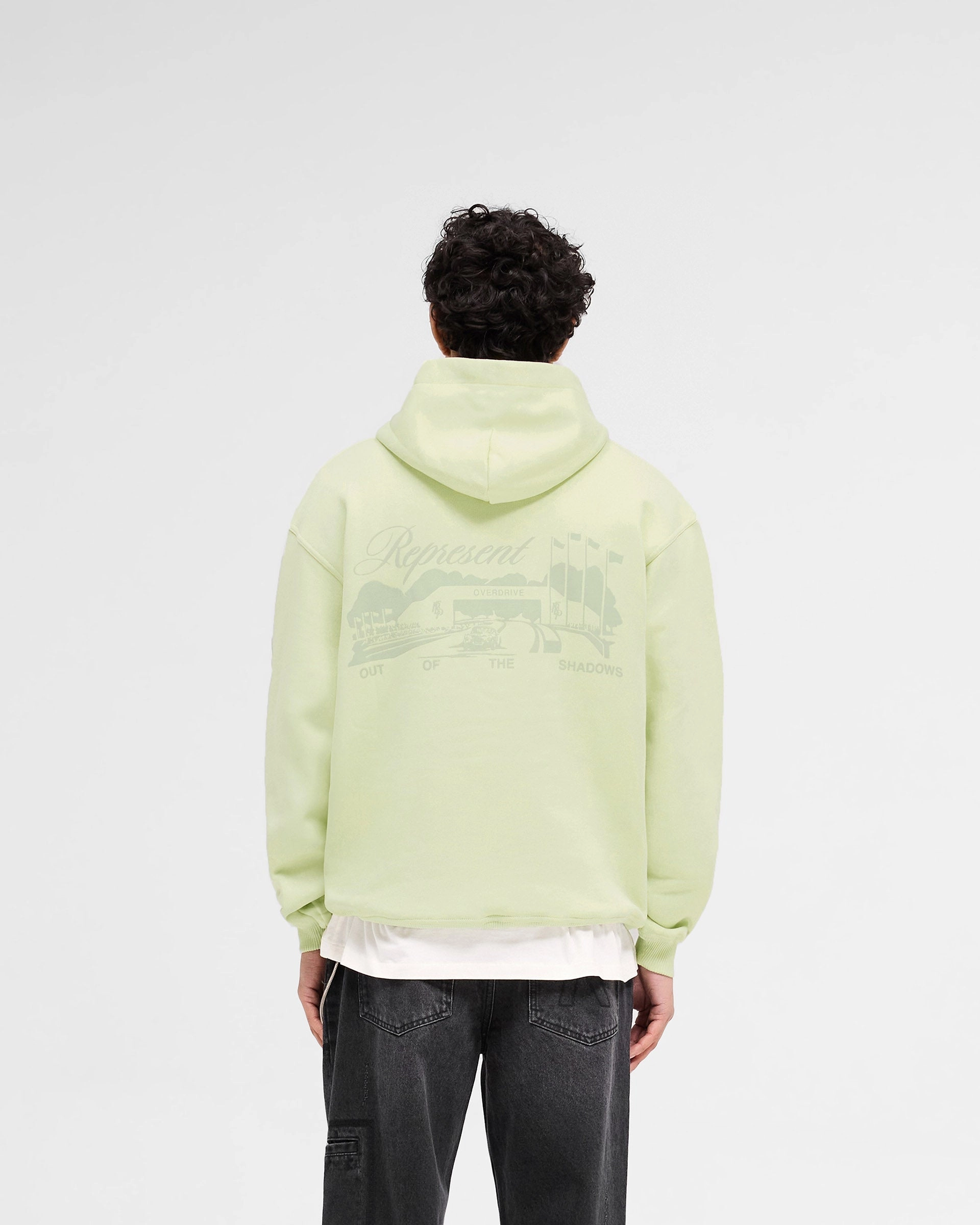 Soft Design Easy Movement Raceway Hoodie - Matcha